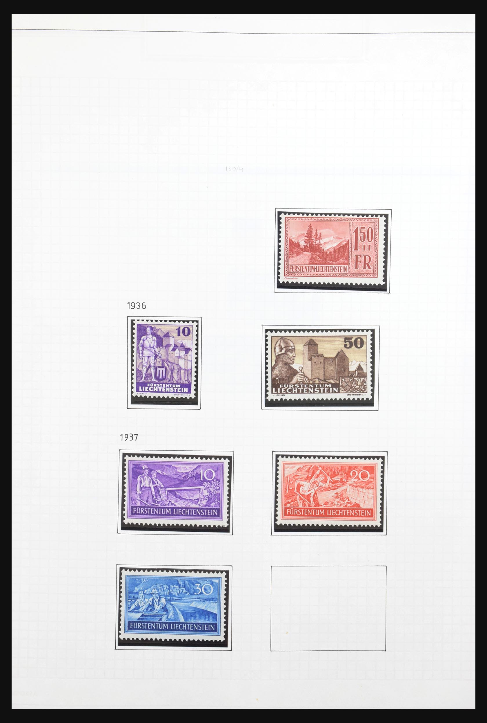 31131 012 - 31131 Liechtenstein 1912-2013.