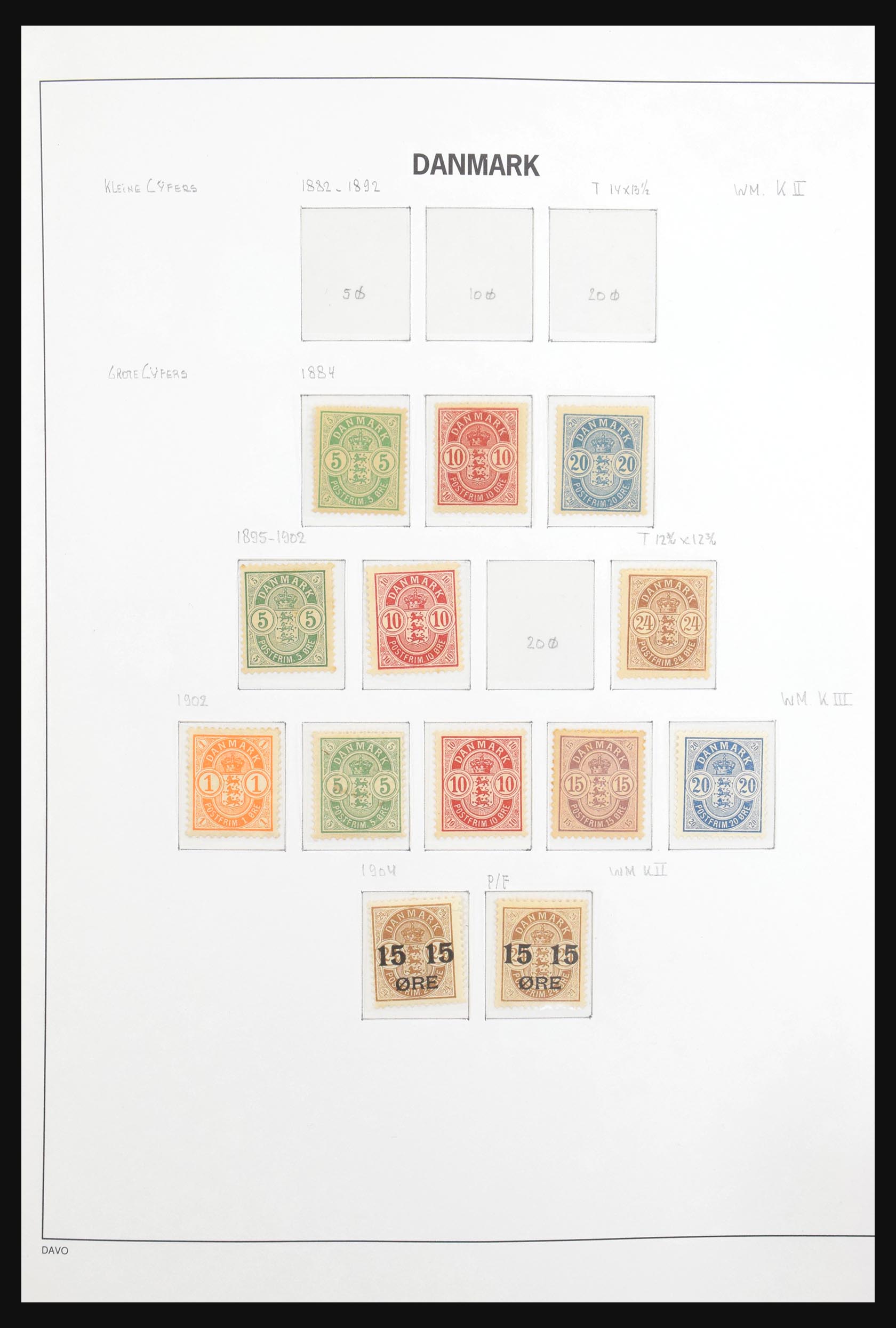 31134 004 - 31134 Denmark 1875-1994.