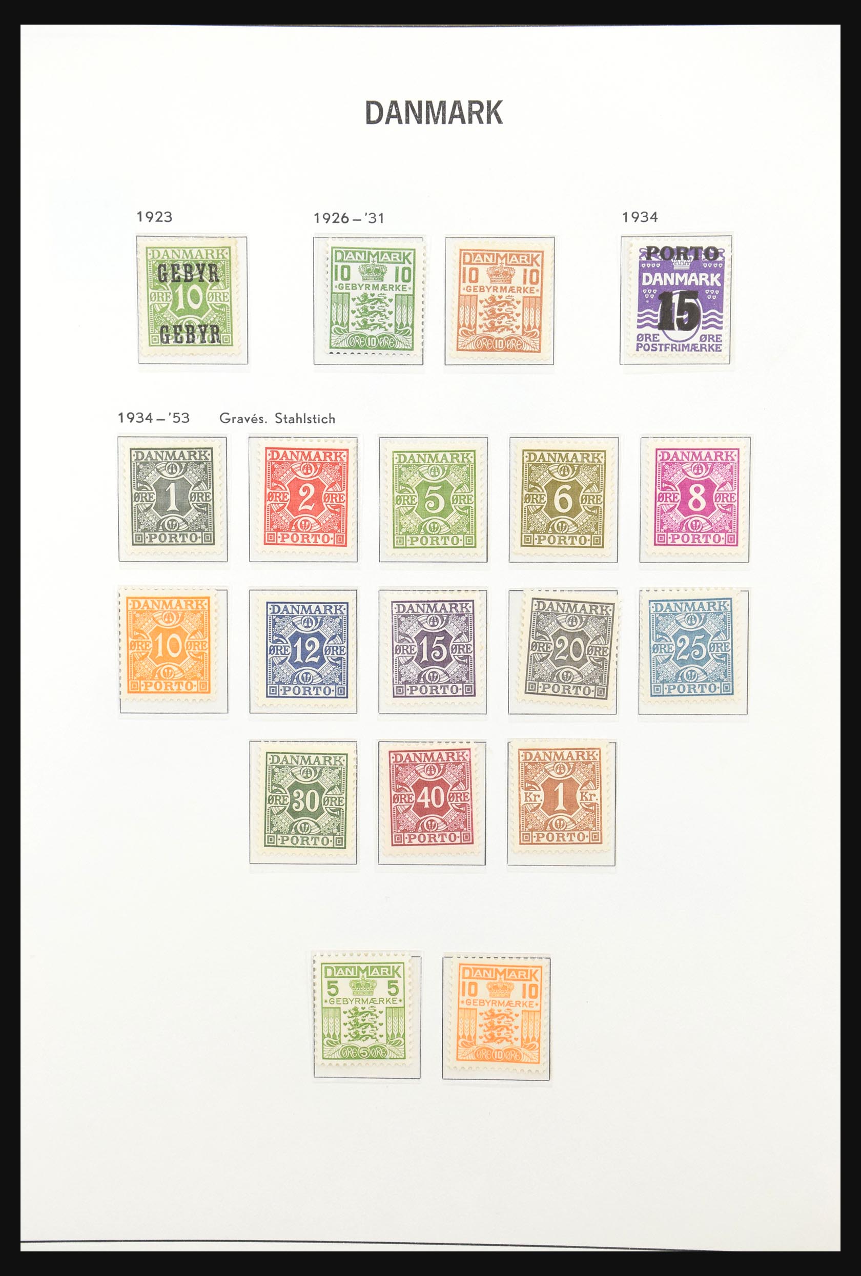 31134 112 - 31134 Denmark 1875-1994.