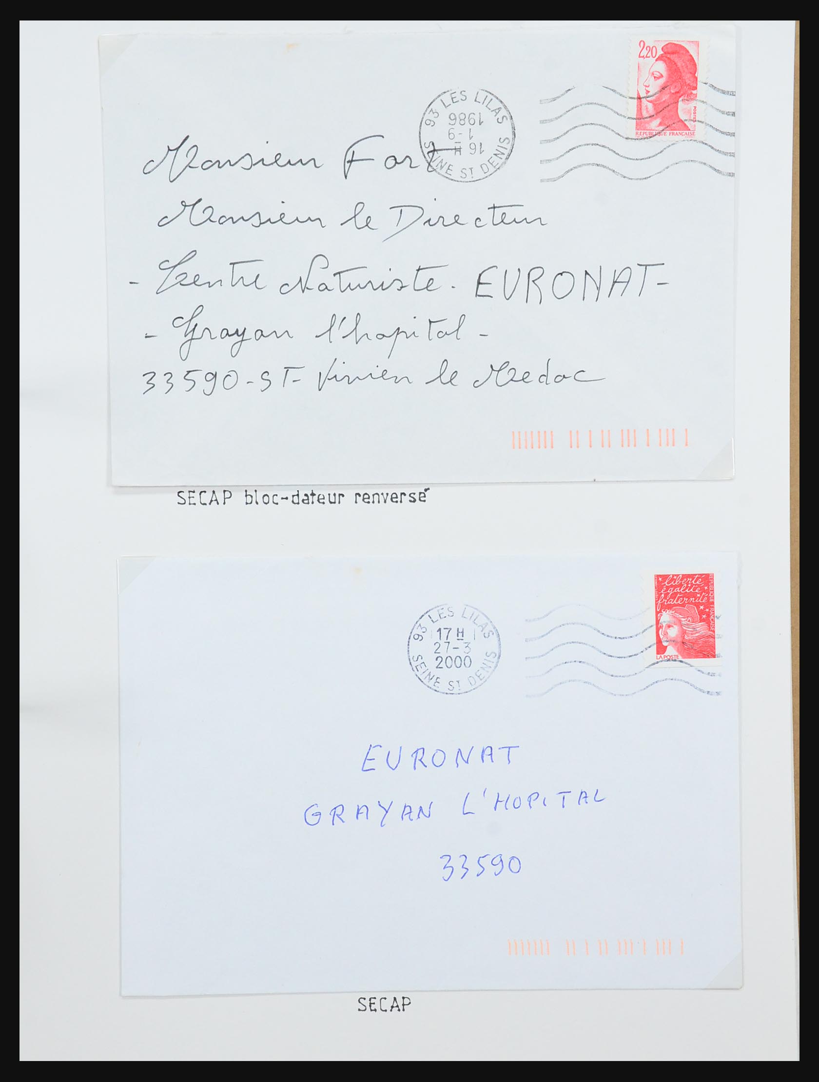 31145 576 - 31145 France, cancels Paris 1849-1990.