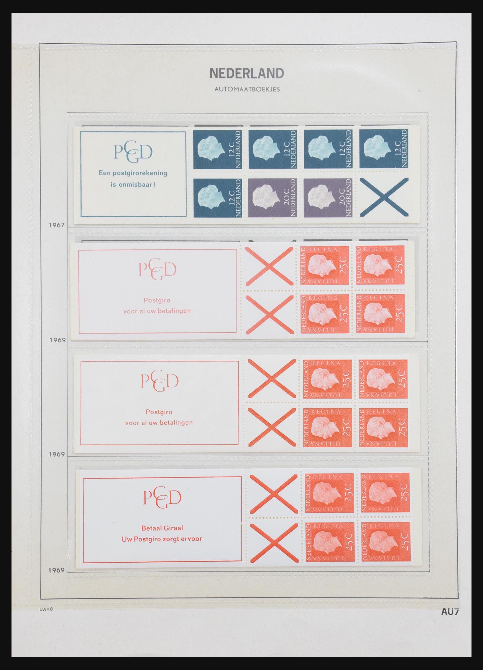 31159 007 - 31159 Nederland postzegelboekjes 1964-1994.