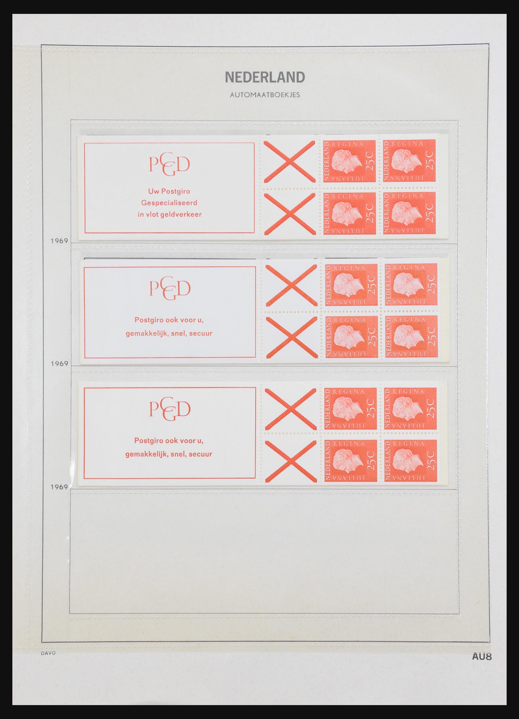 31159 008 - 31159 Netherlands stamp booklets 1964-1994.