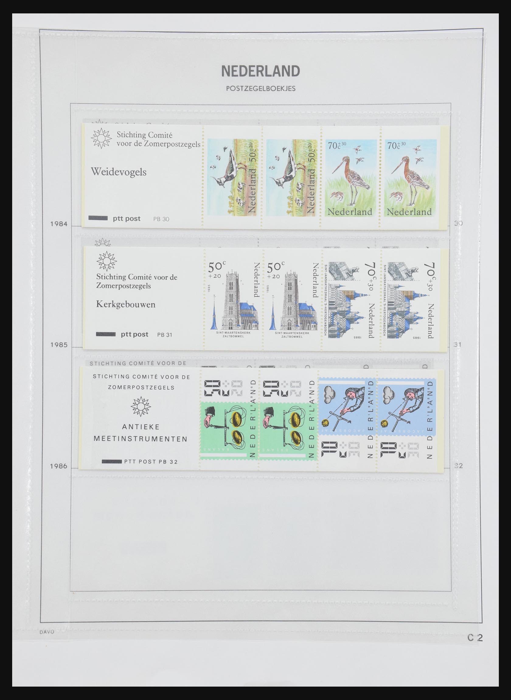 31159 024 - 31159 Netherlands stamp booklets 1964-1994.