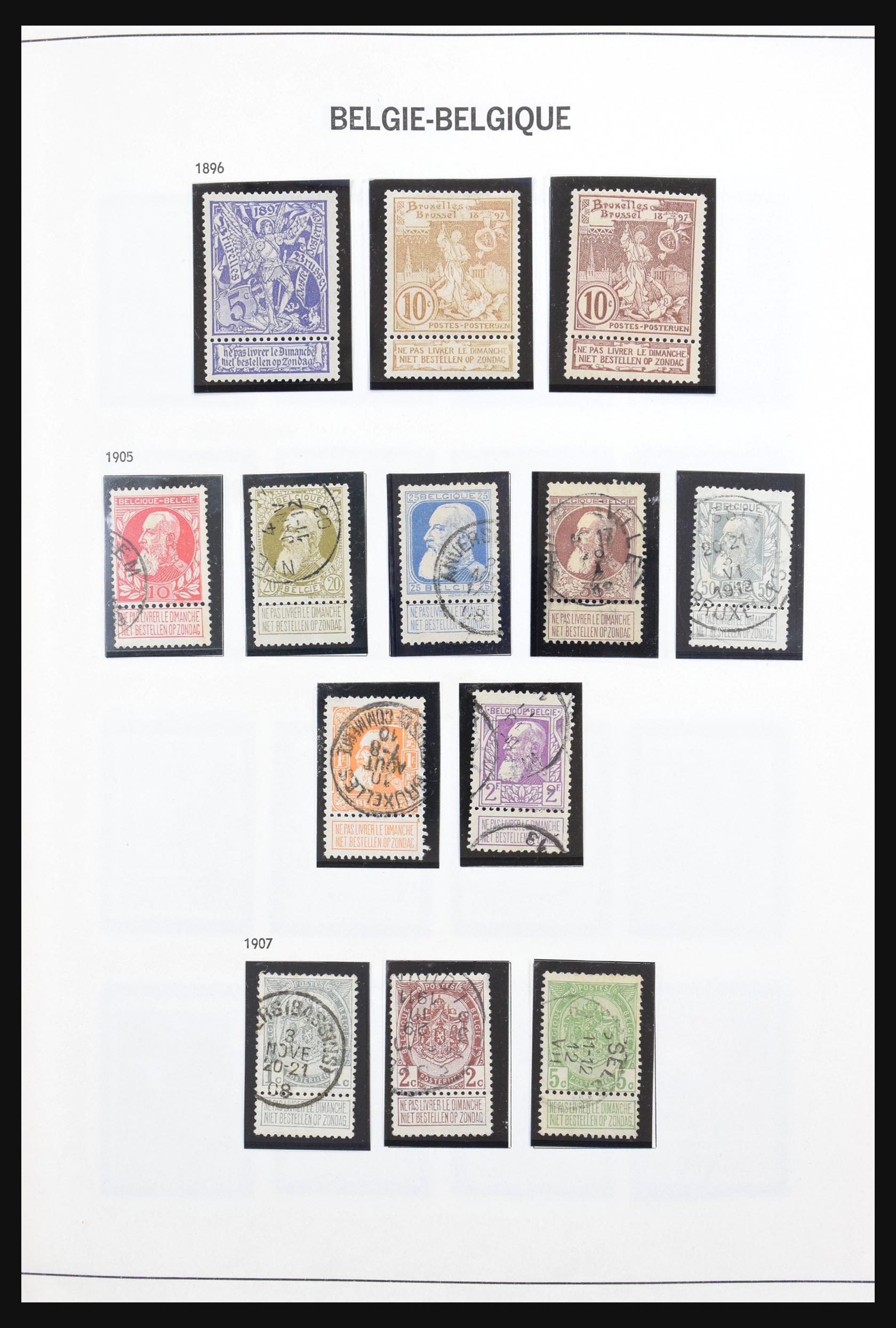 31178 008 - 31178 Belgium 1849-1951.