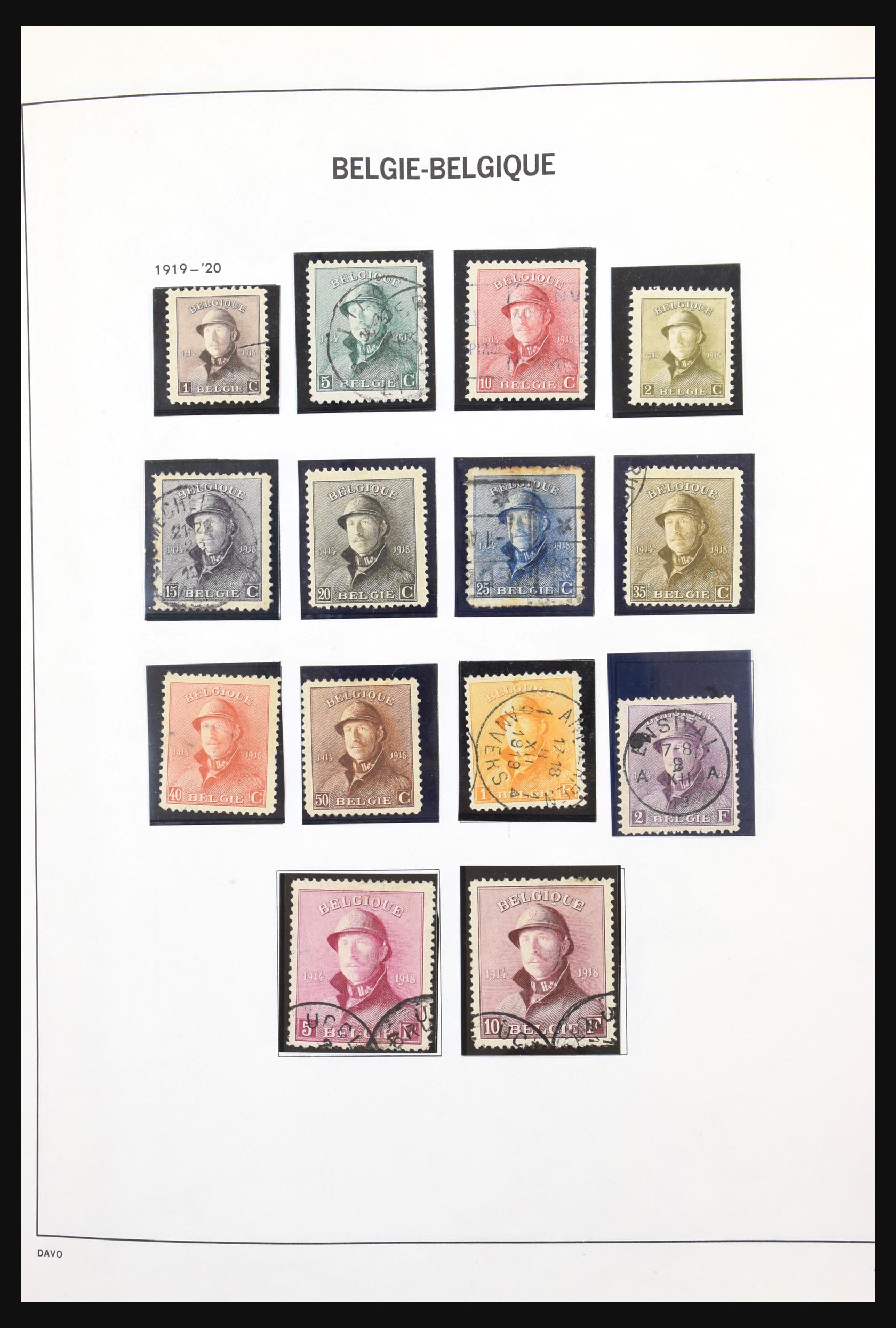 31178 018 - 31178 België 1849-1951.