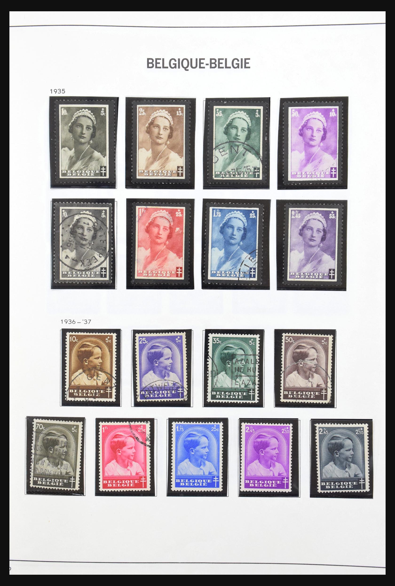 31178 055 - 31178 Belgium 1849-1951.