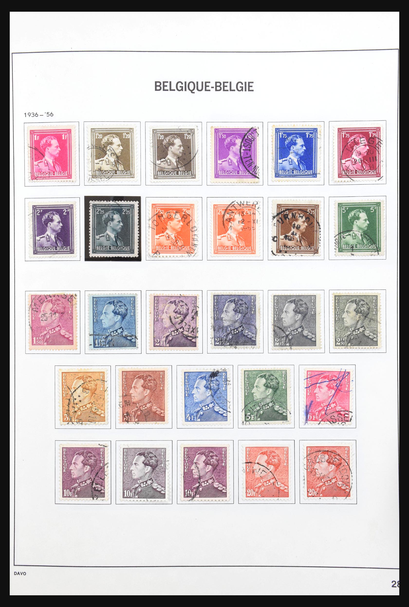 31178 069 - 31178 Belgium 1849-1951.