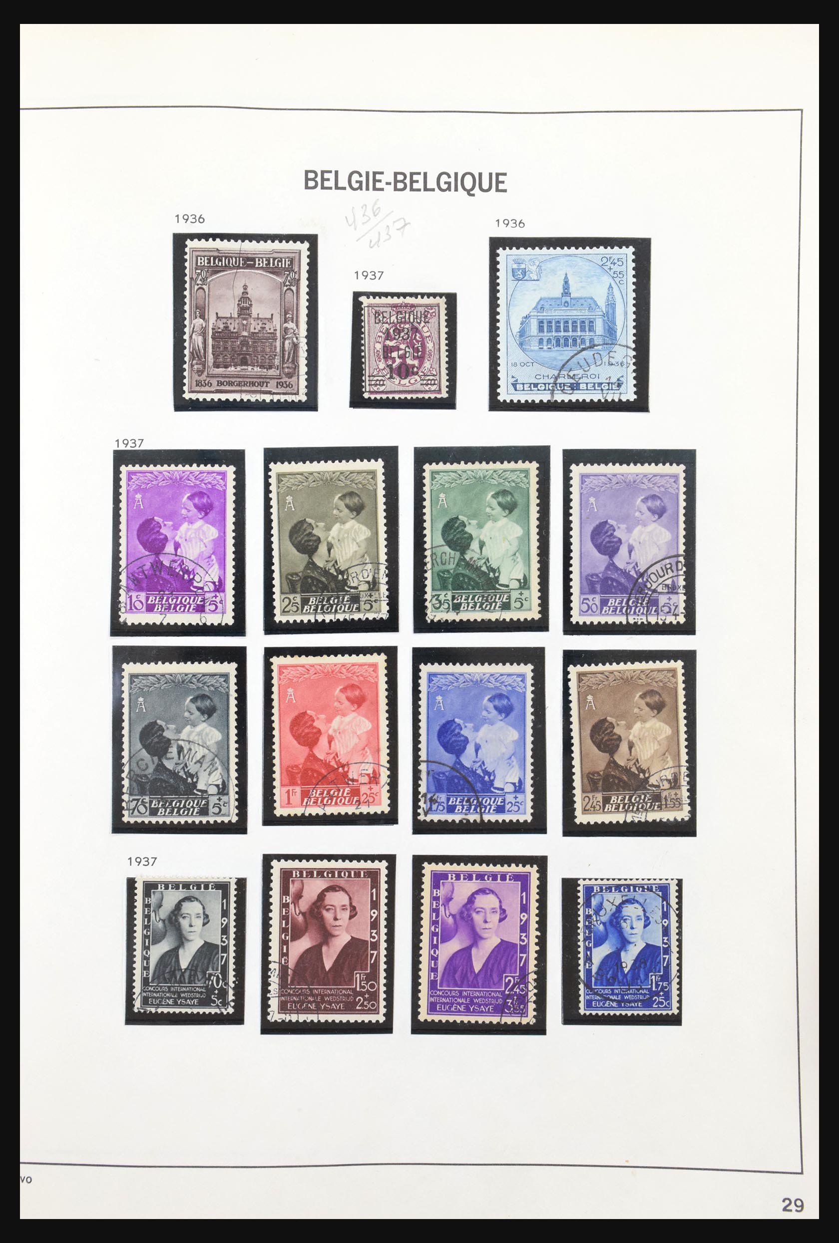 31178 072 - 31178 Belgium 1849-1951.