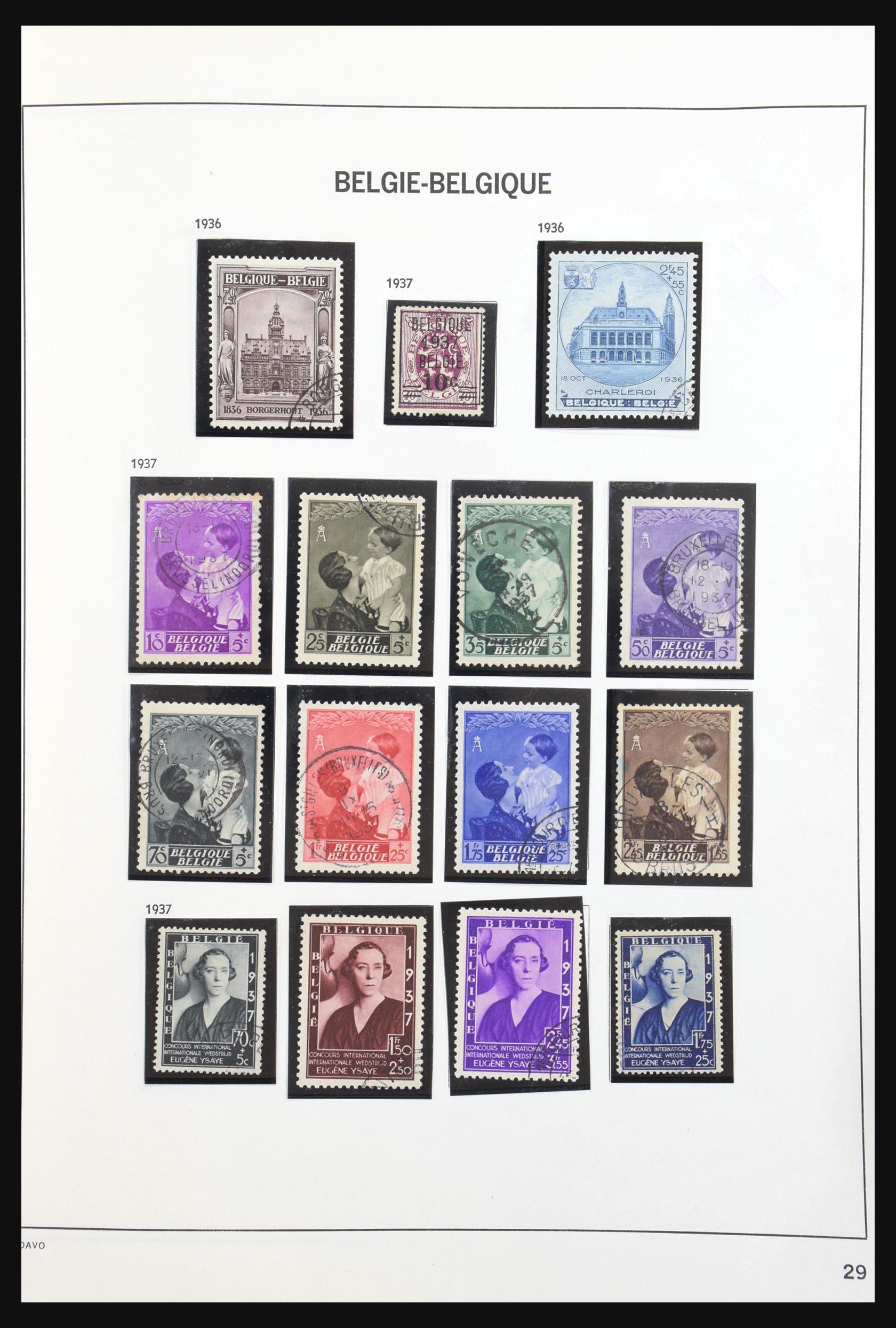 31178 073 - 31178 België 1849-1951.