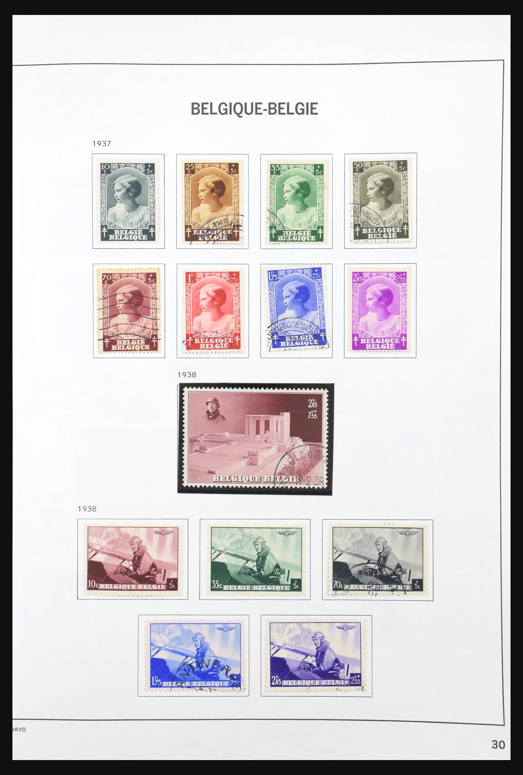 31178 077 - 31178 België 1849-1951.
