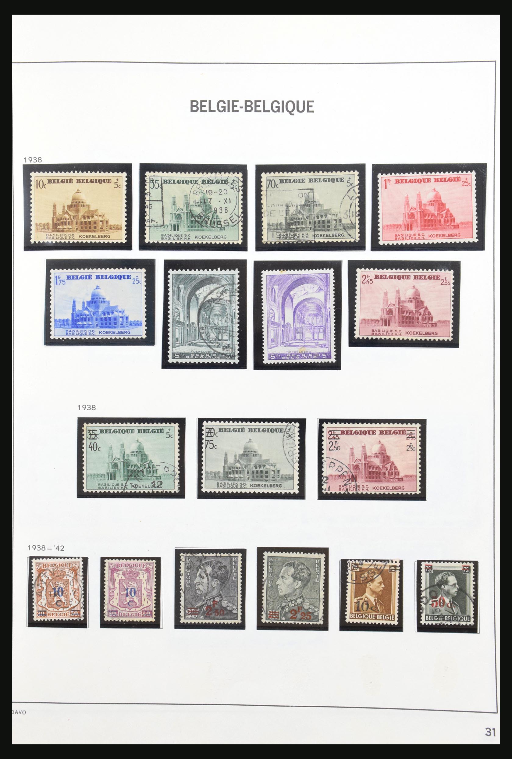 31178 079 - 31178 Belgium 1849-1951.