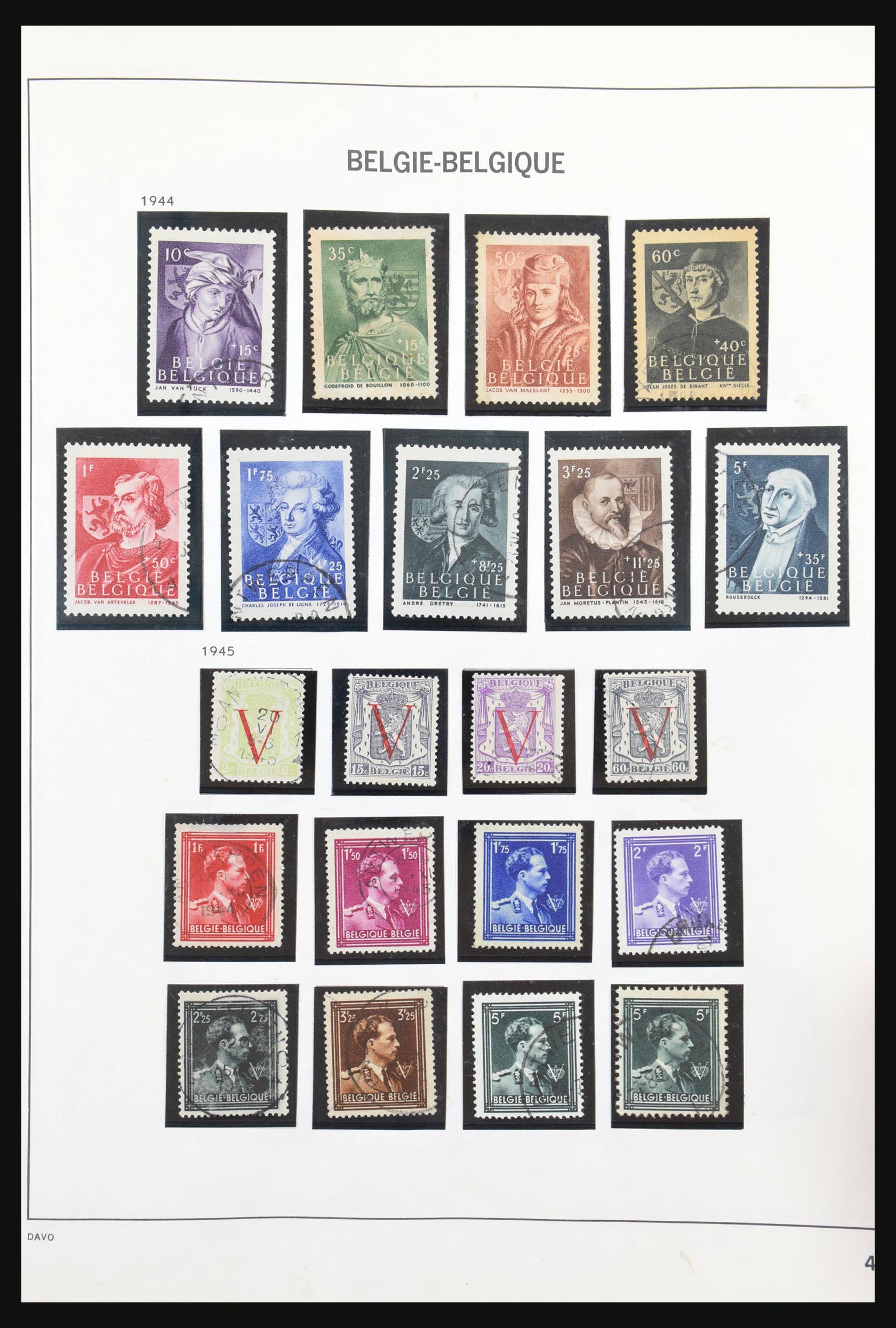 31178 143 - 31178 Belgium 1849-1951.