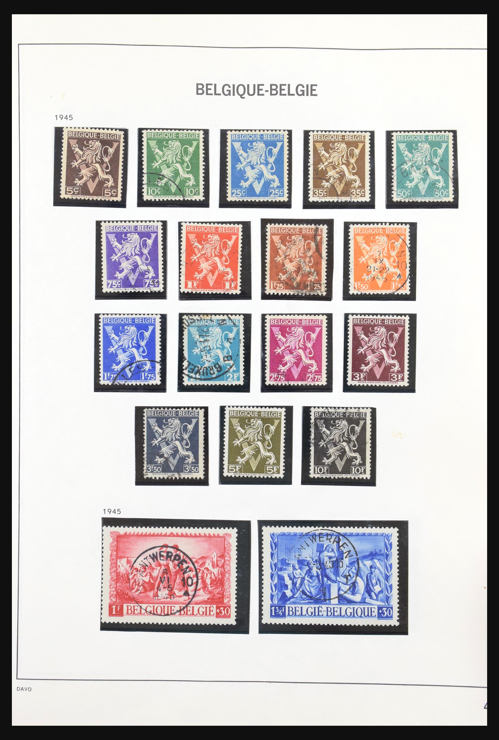 31178 147 - 31178 Belgium 1849-1951.