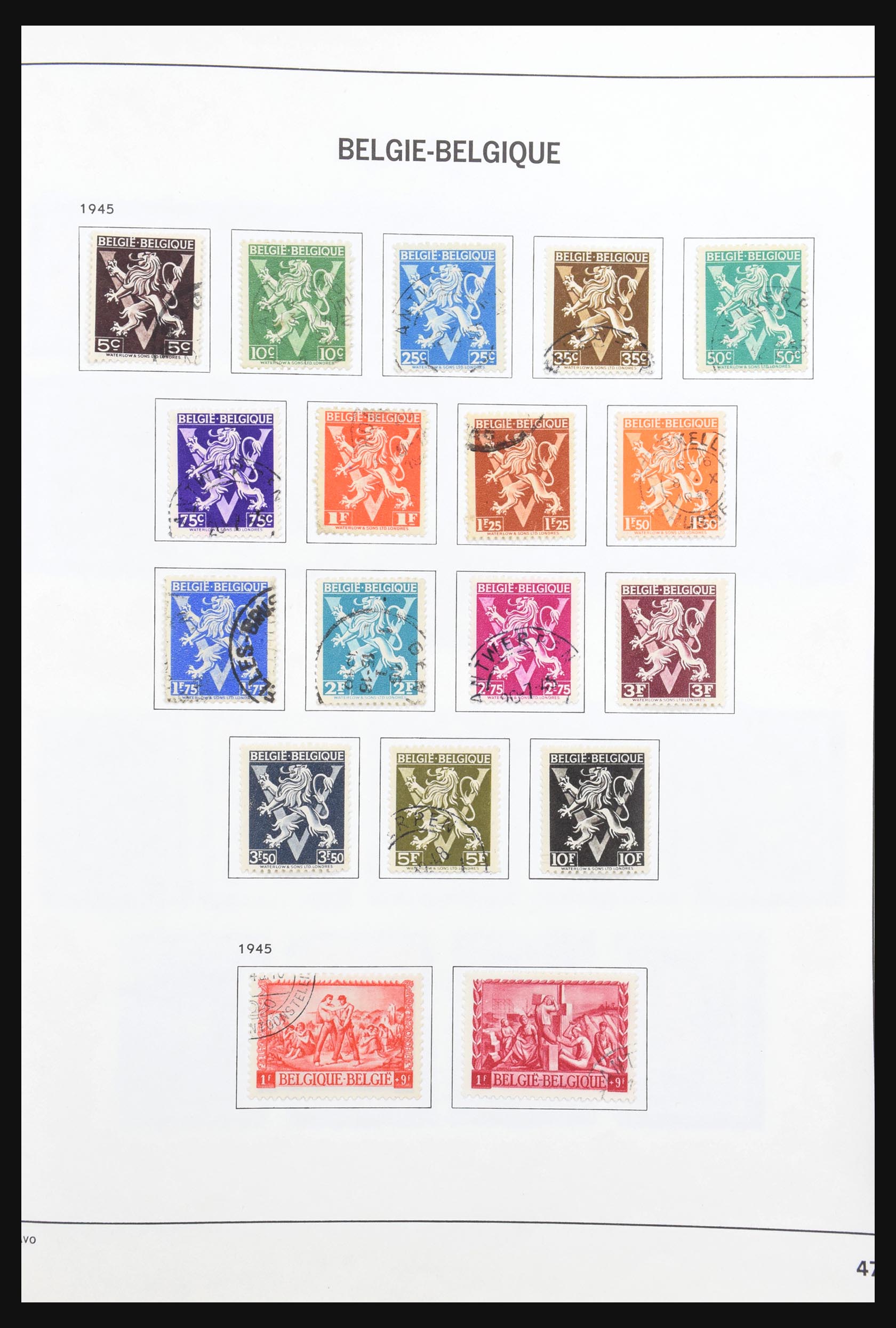 31178 155 - 31178 Belgium 1849-1951.