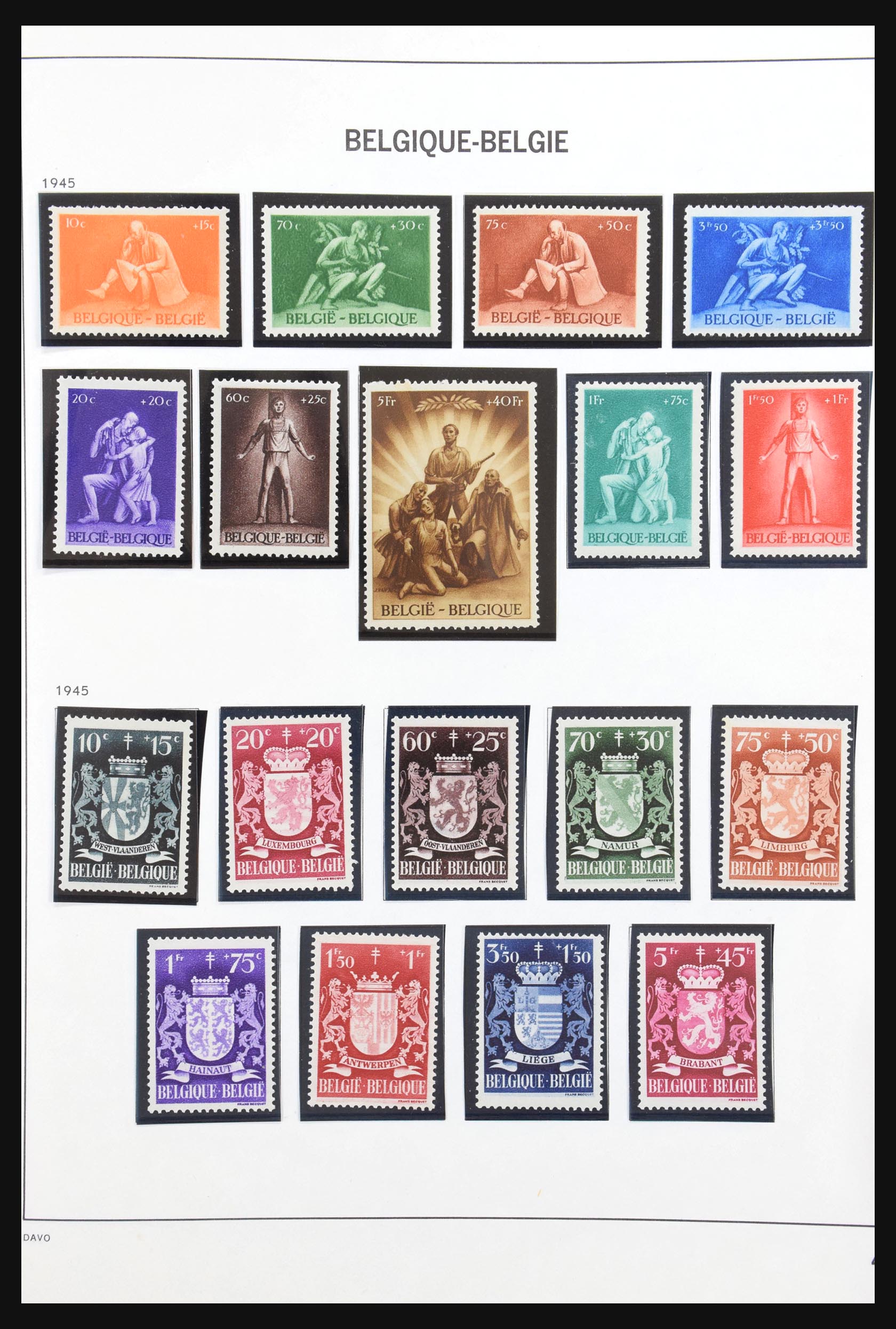 31178 157 - 31178 Belgium 1849-1951.