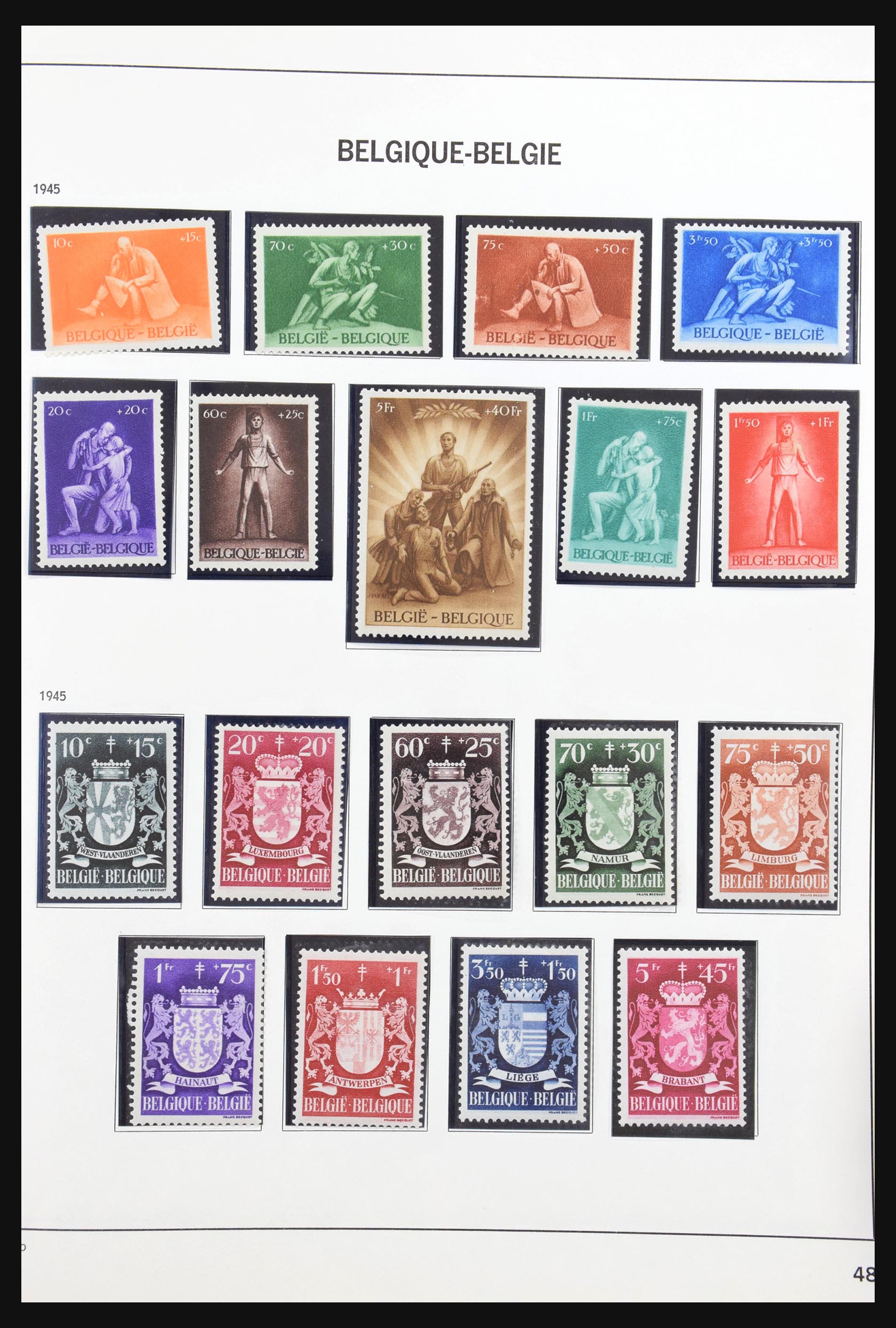 31178 158 - 31178 Belgium 1849-1951.