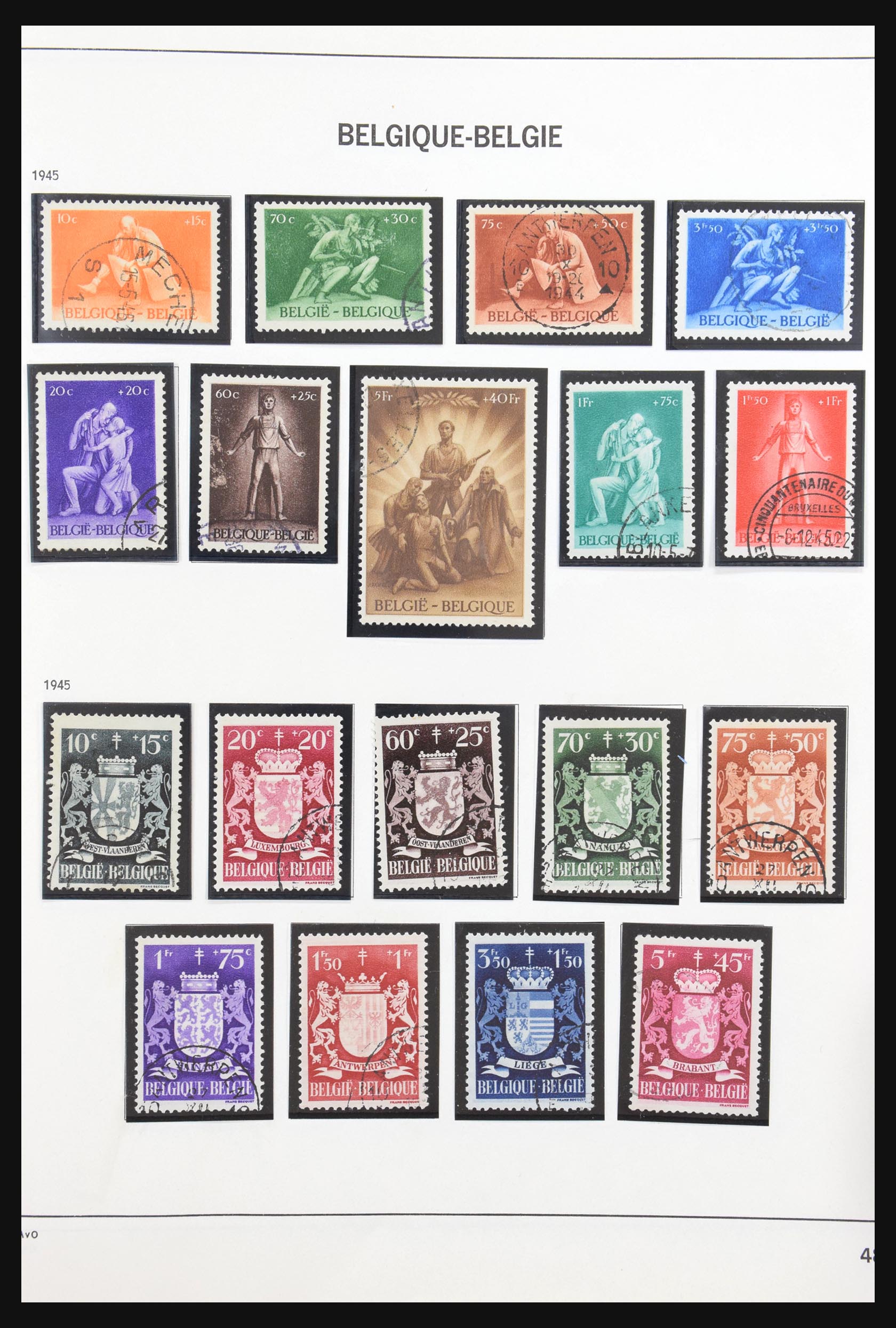 31178 159 - 31178 Belgium 1849-1951.
