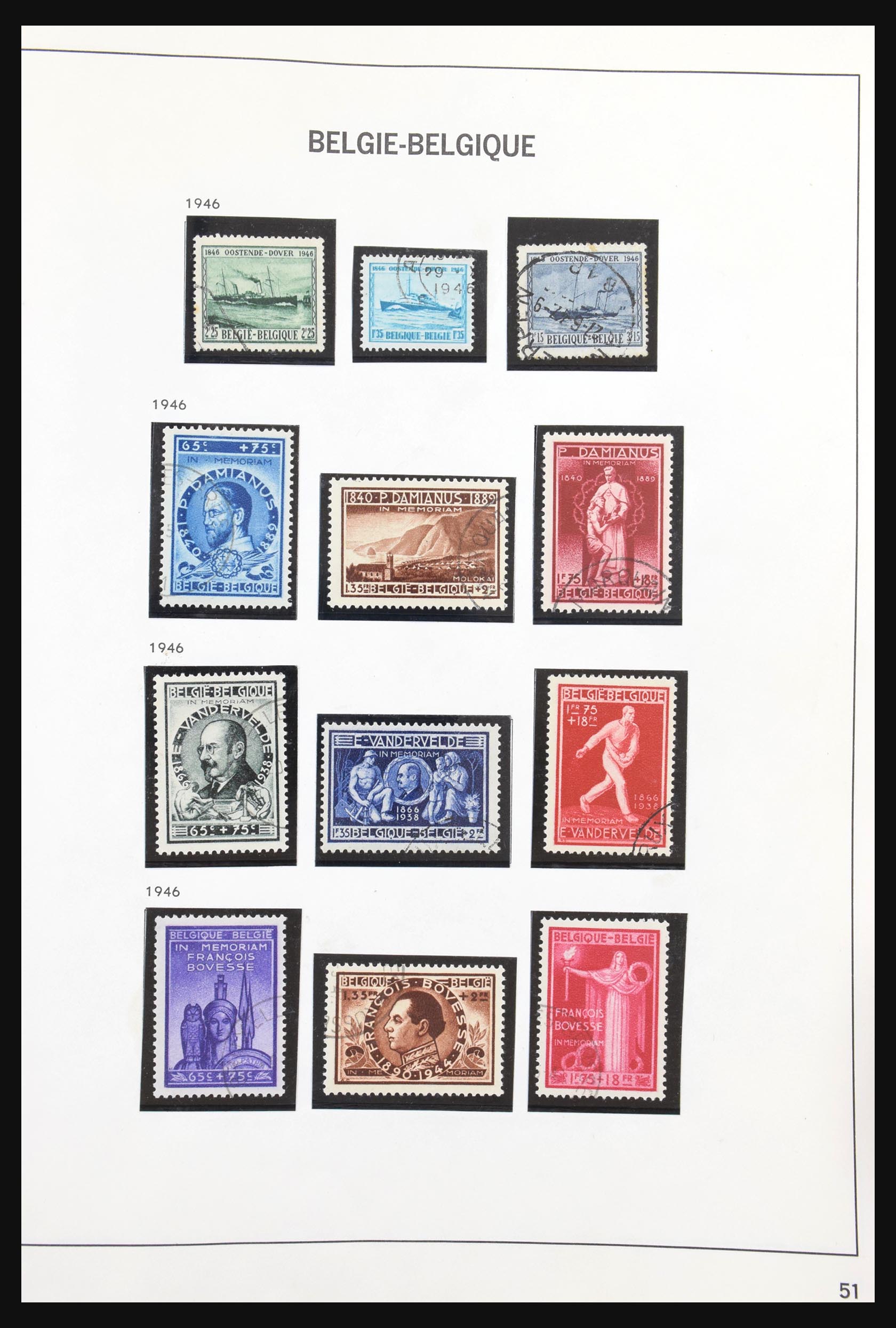 31178 163 - 31178 Belgium 1849-1951.
