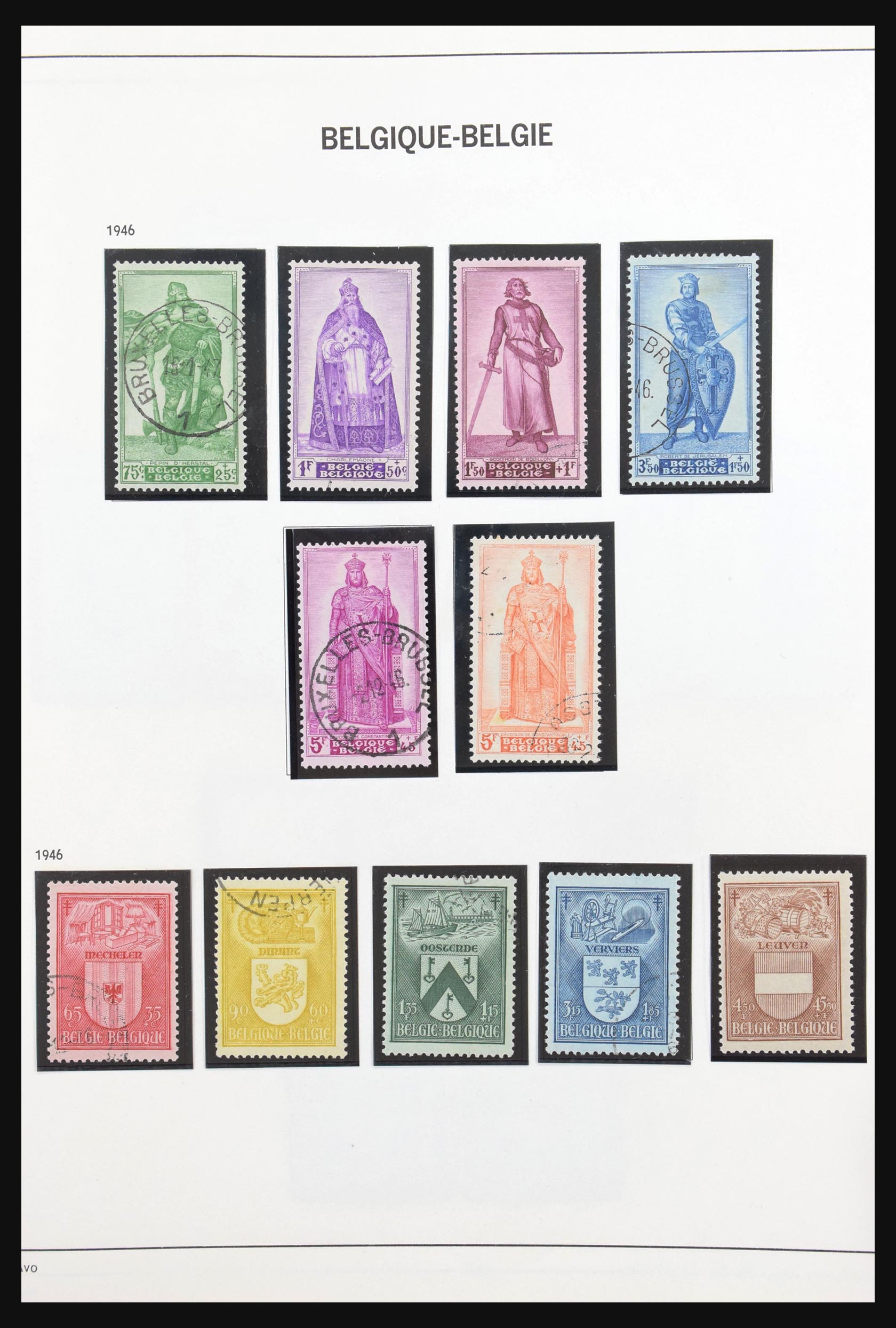 31178 165 - 31178 Belgium 1849-1951.