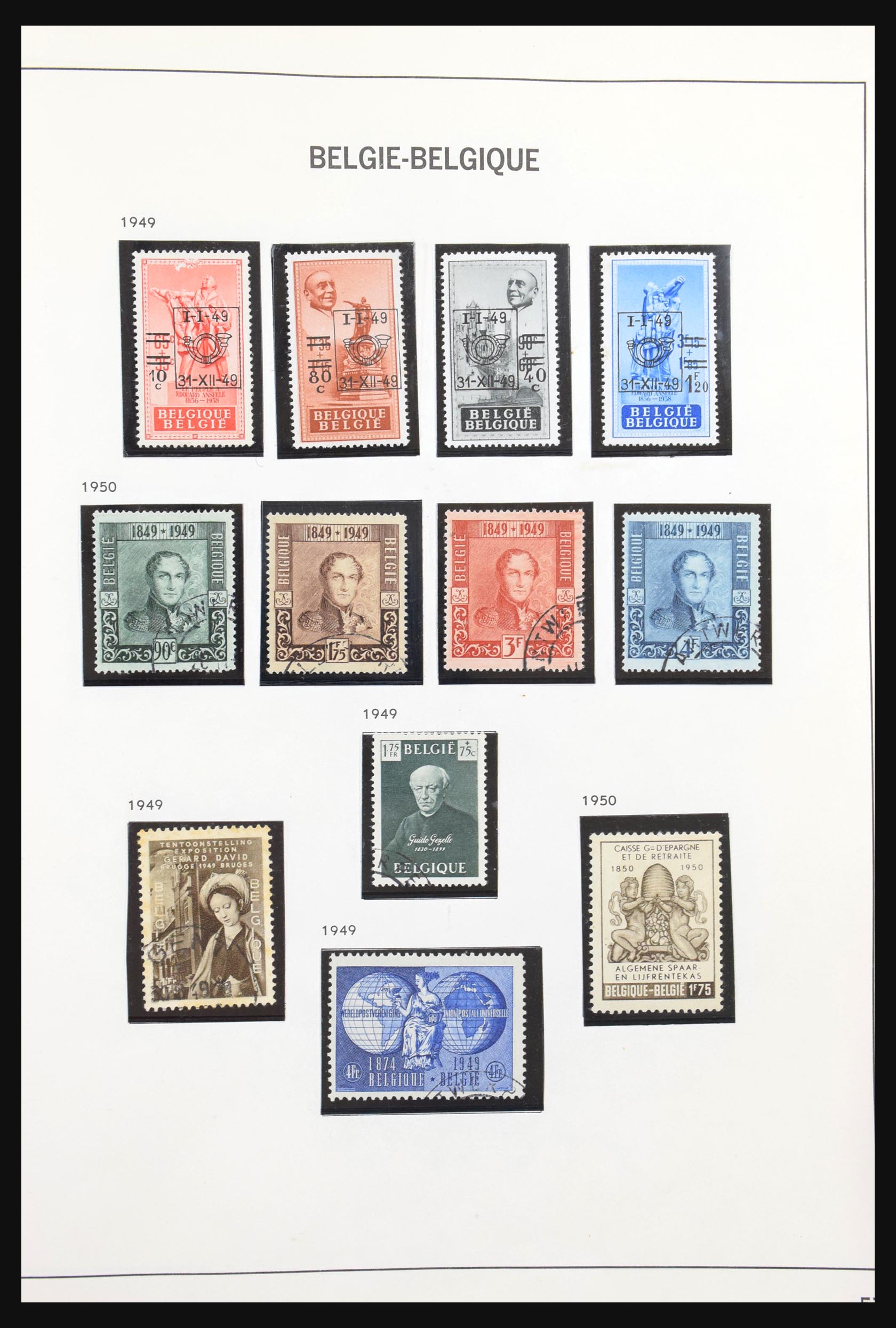 31178 173 - 31178 Belgium 1849-1951.