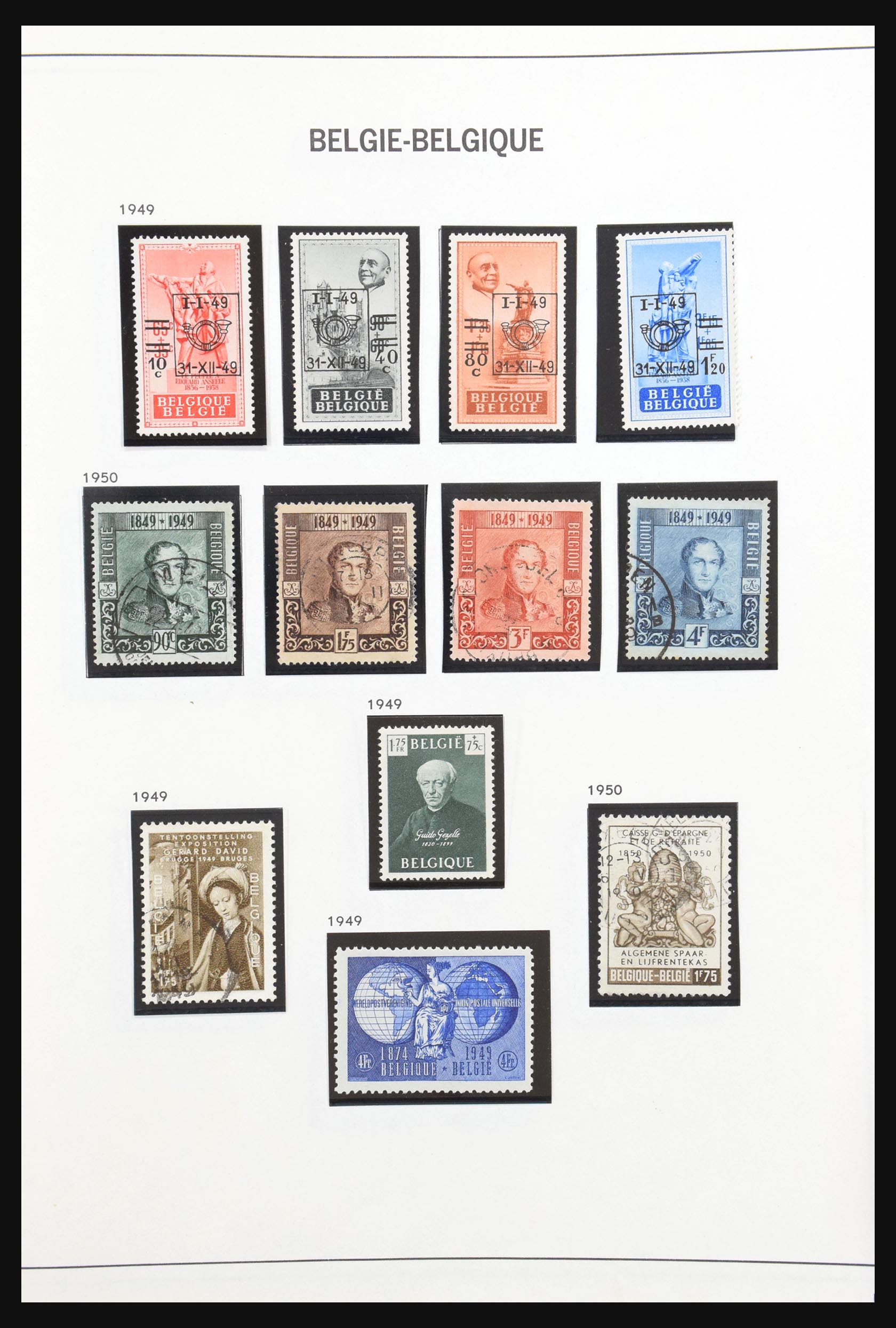 31178 174 - 31178 Belgium 1849-1951.