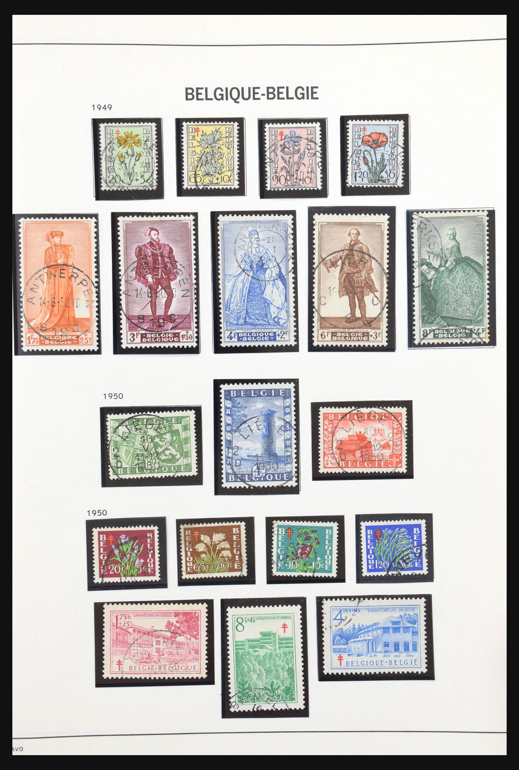 31178 178 - 31178 Belgium 1849-1951.
