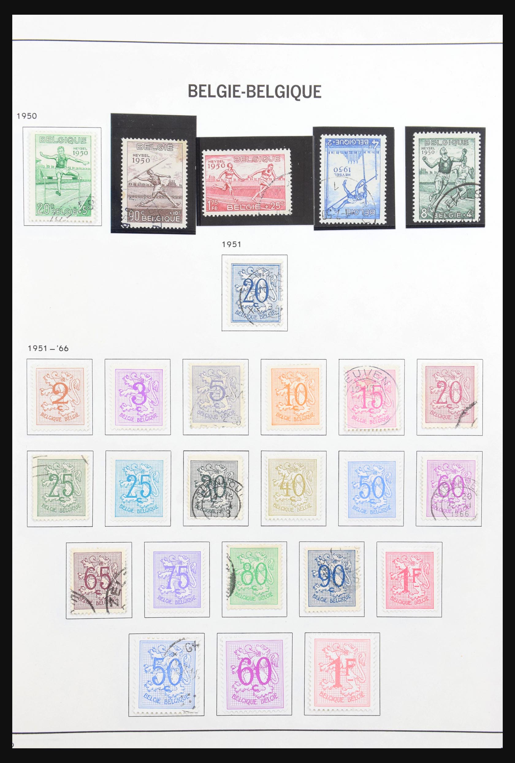 31178 181 - 31178 België 1849-1951.