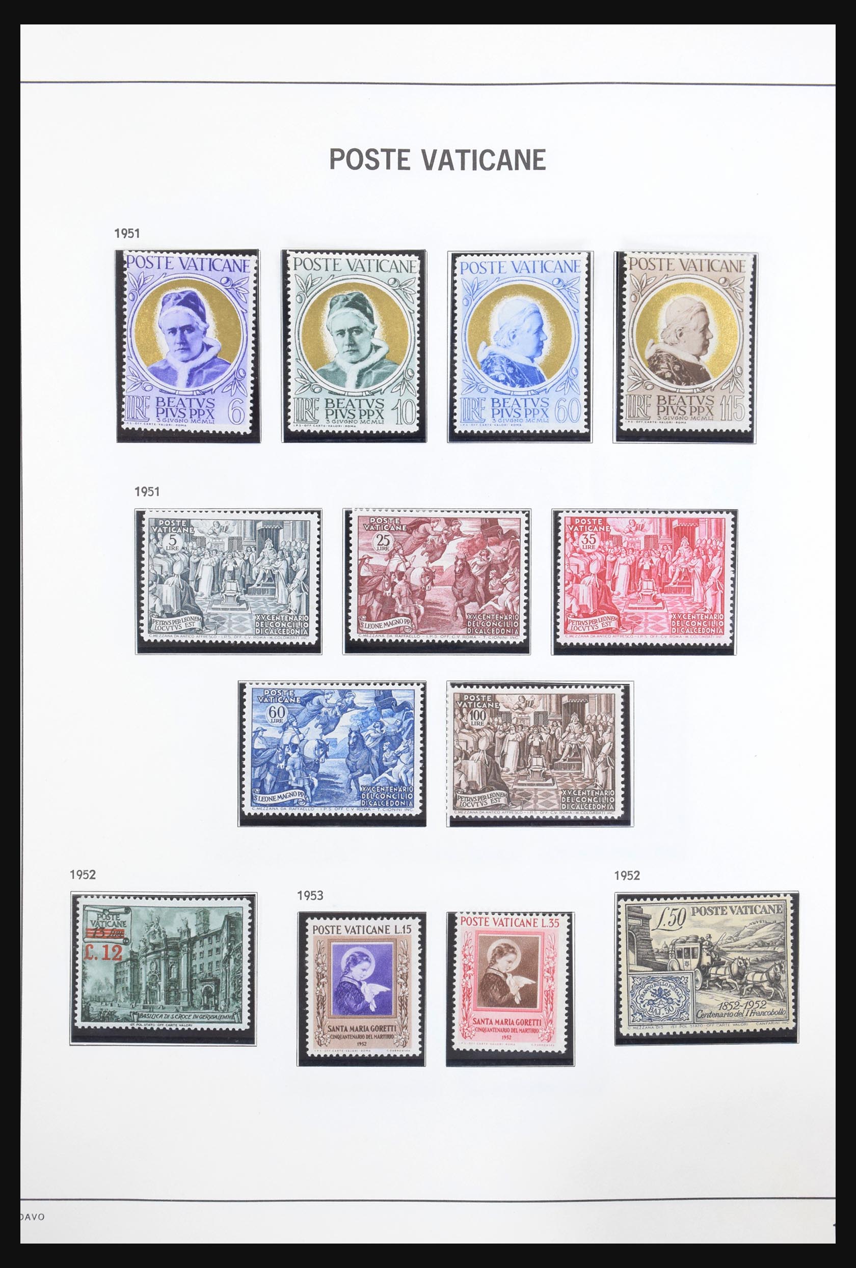 31182 013 - 31182 Vaticaan 1852-1971.