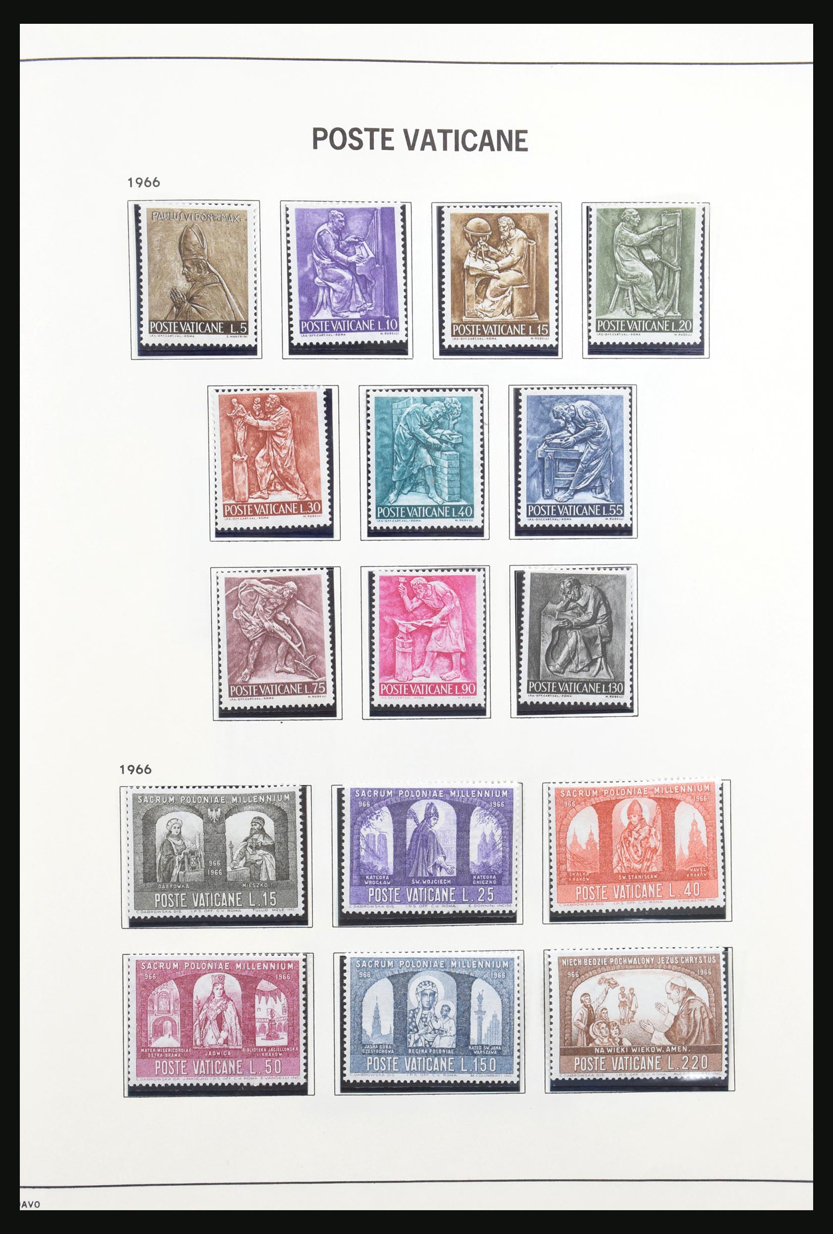 31182 035 - 31182 Vaticaan 1852-1971.