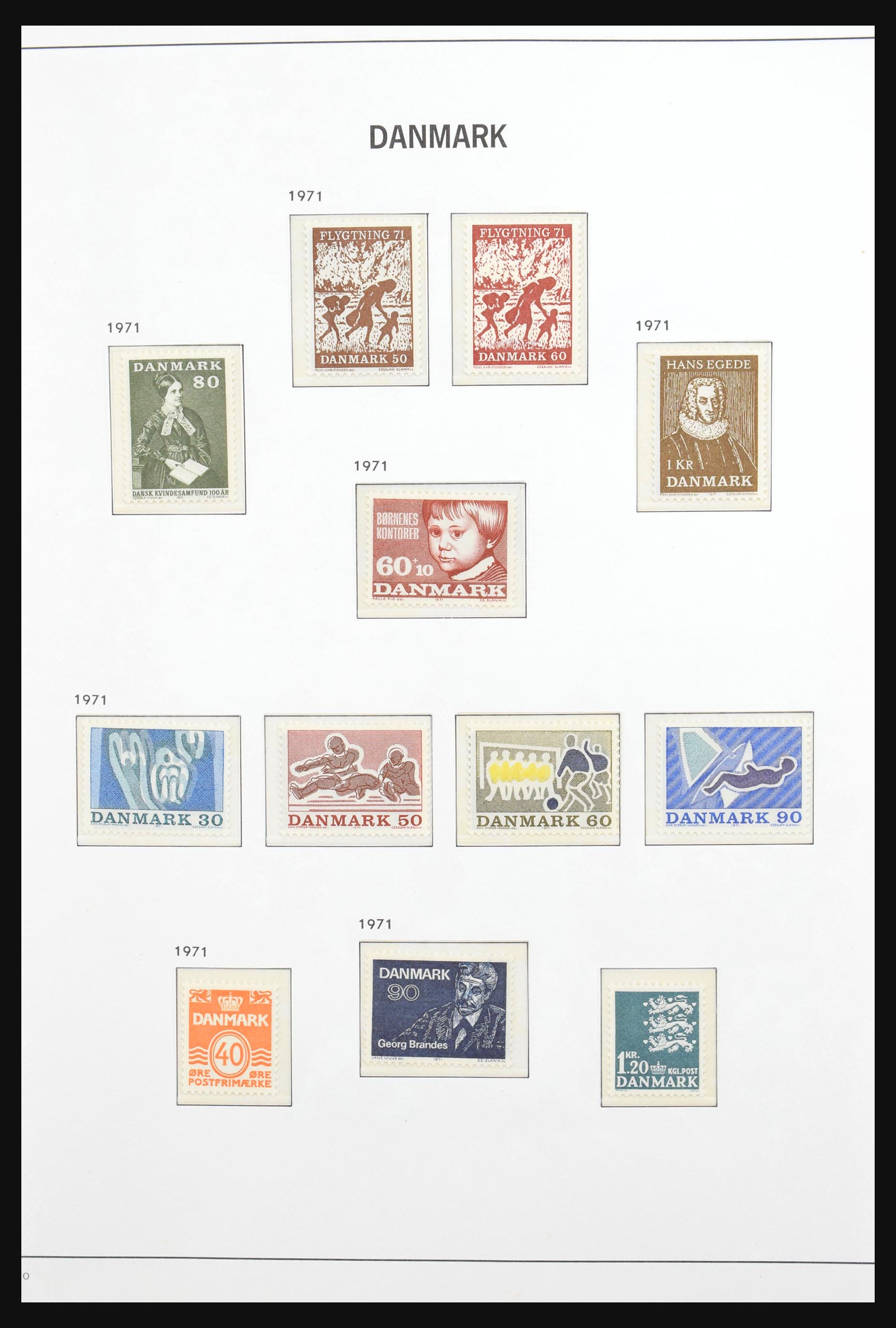 31199 031 - 31199 Denemarken 1851-1998.