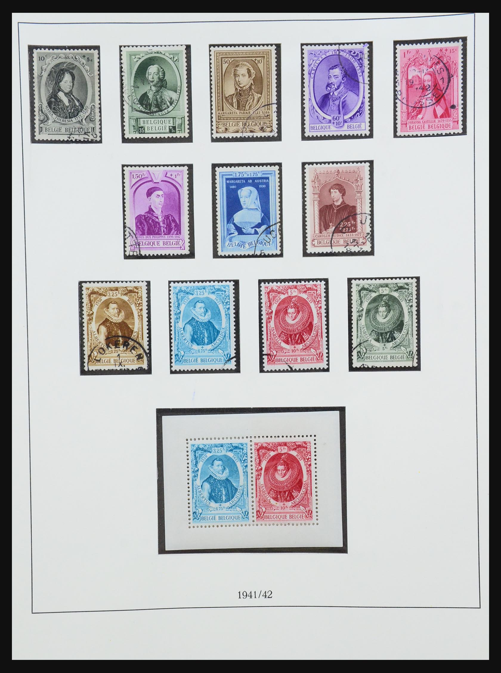 31210 099 - 31210 Belgium 1849-2010.