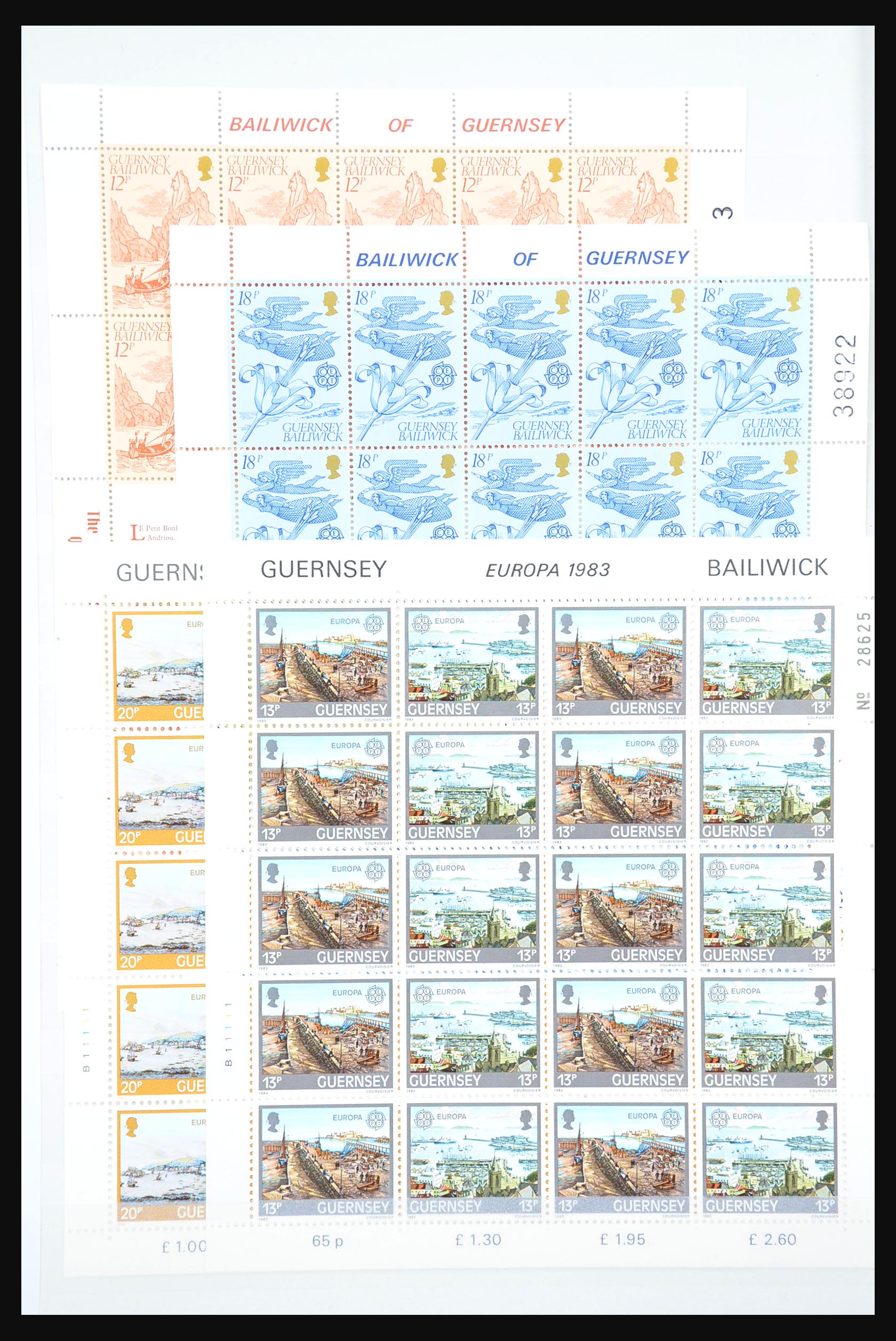 31249 022 - 31249 Channel Islands souvenir sheets and sheetlets 1978-1997.