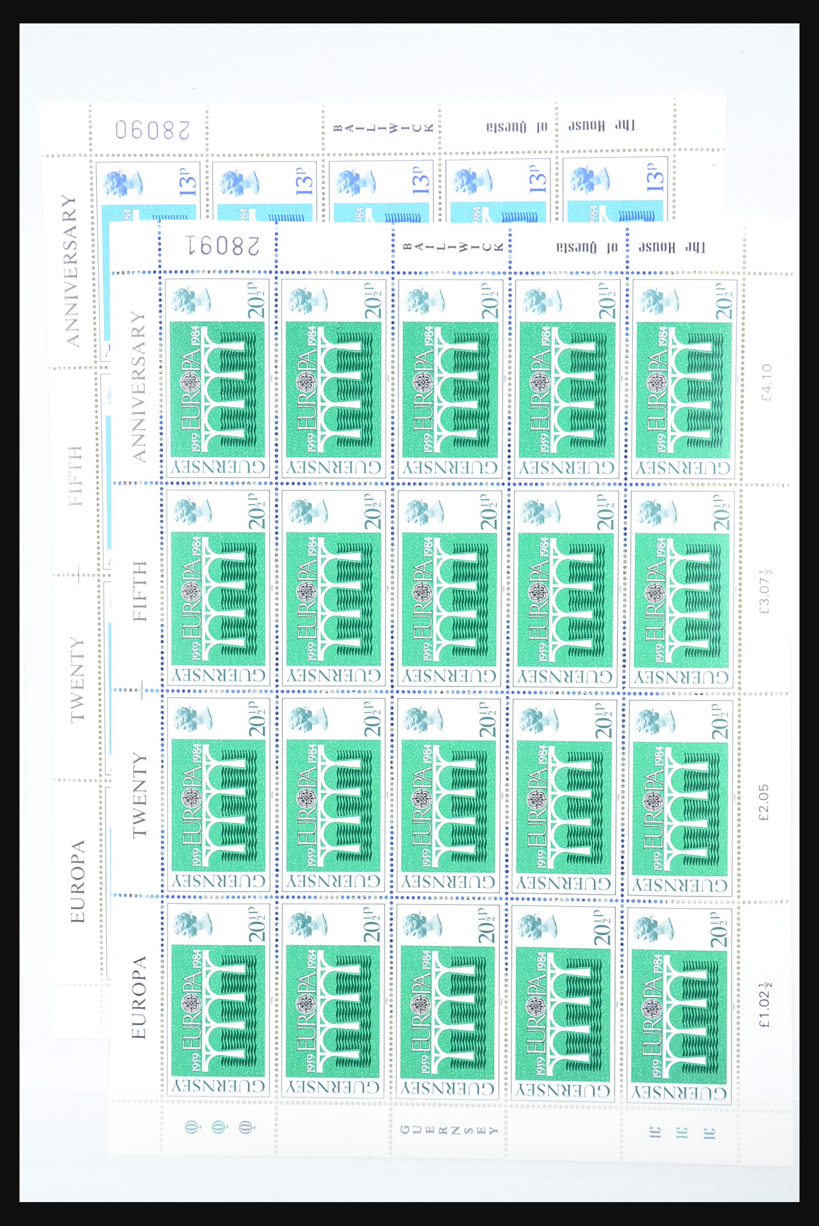 31249 024 - 31249 Channel Islands souvenir sheets and sheetlets 1978-1997.