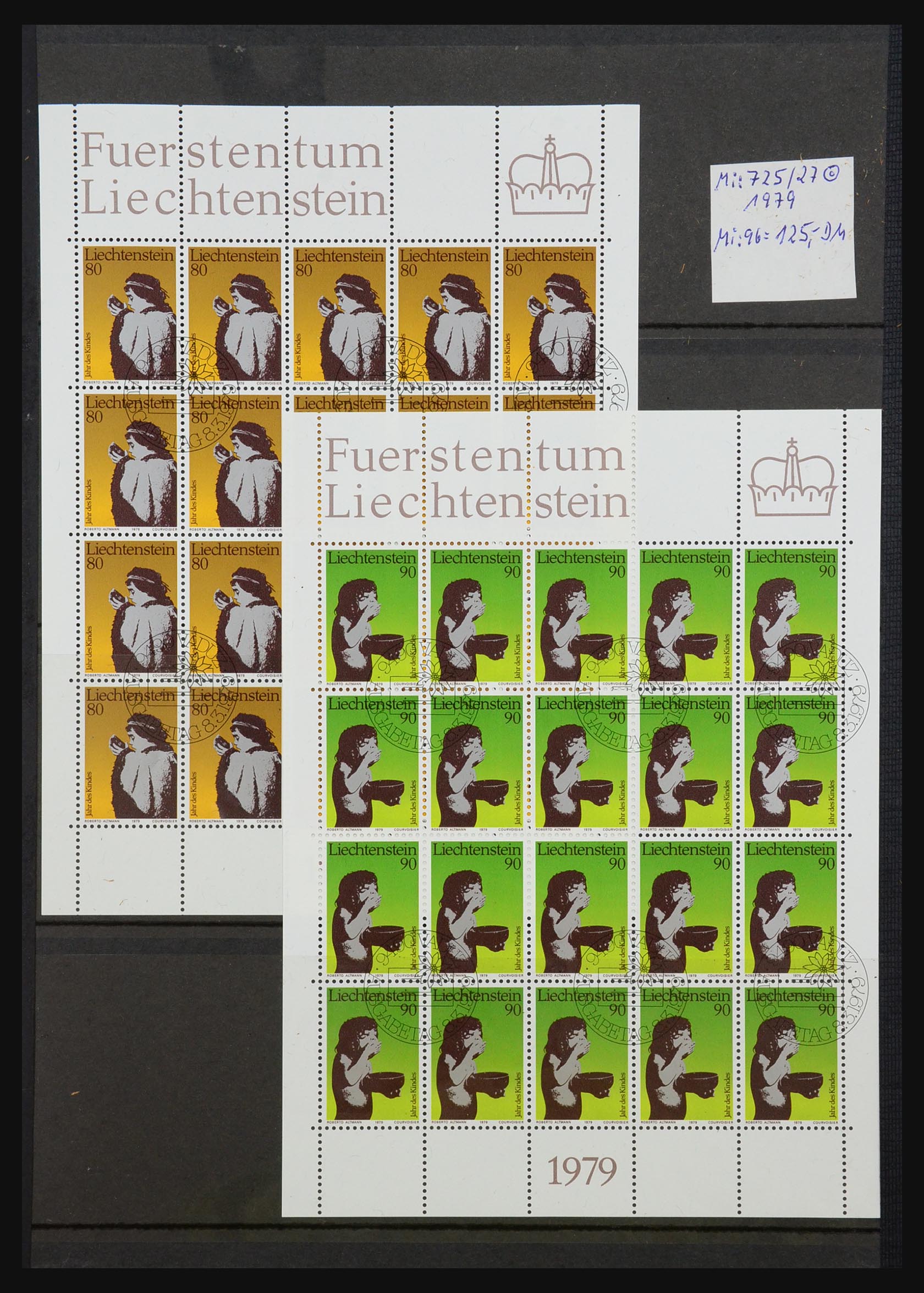 31251 073 - 31251 Liechtenstein 1912-2018!