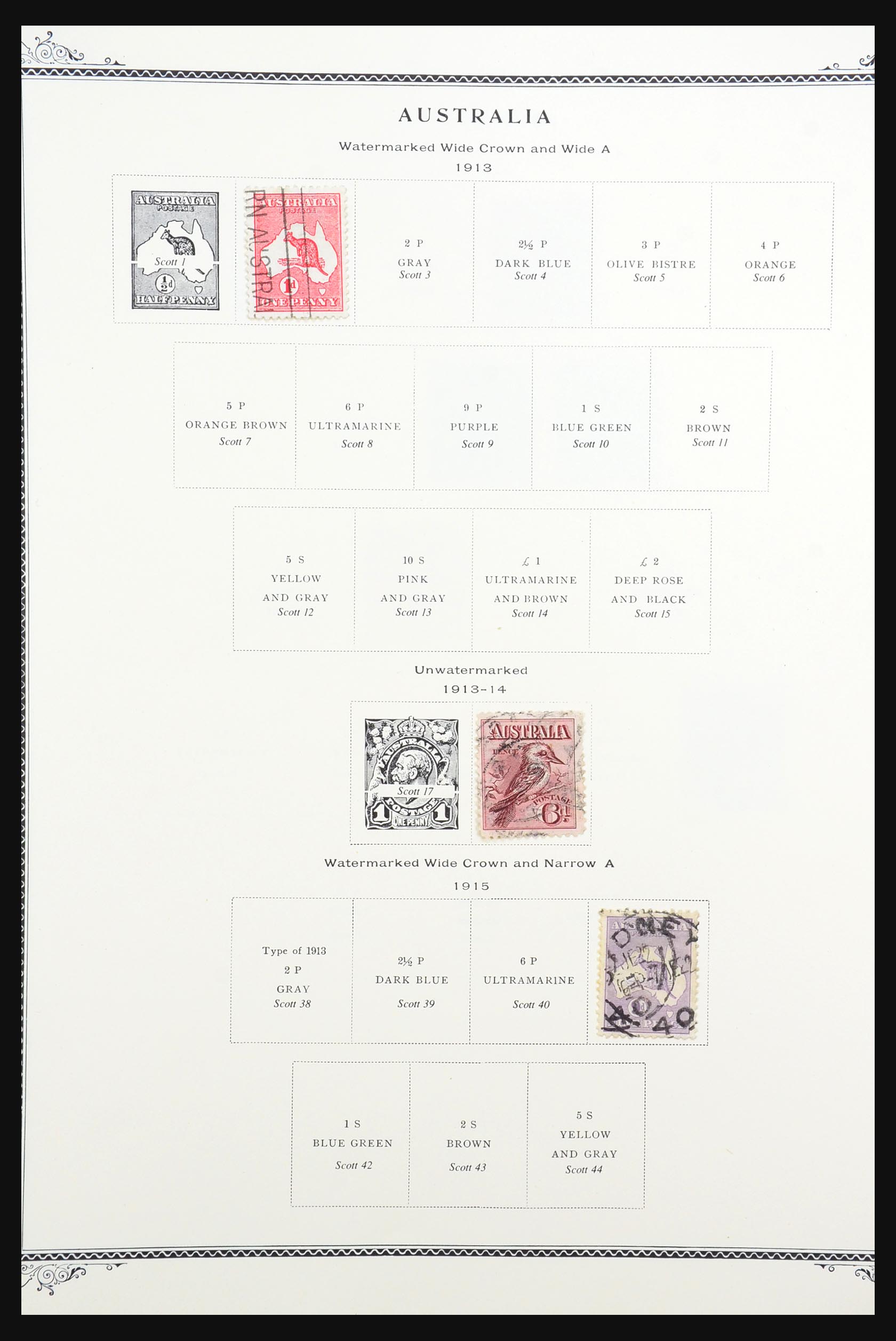 31255 001 - 31255 British colonies in the Pacific 1913-1975.