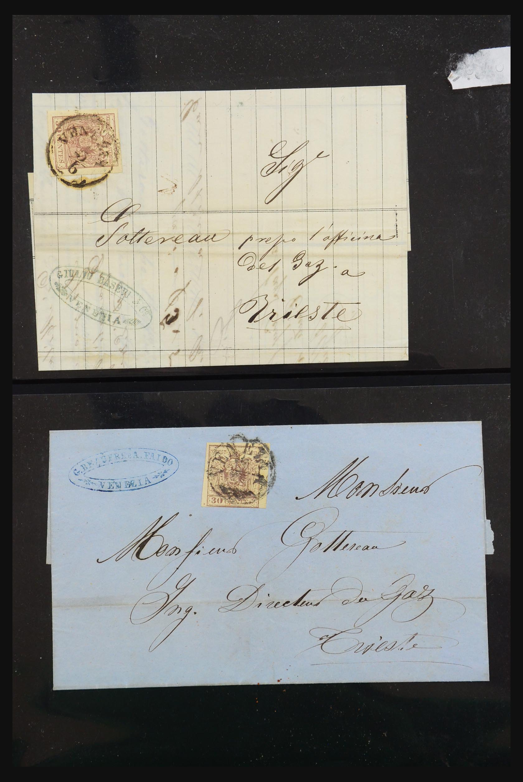 31262 001 - 31262 Oostenrijk en Duitsland brieven 1850-1874.