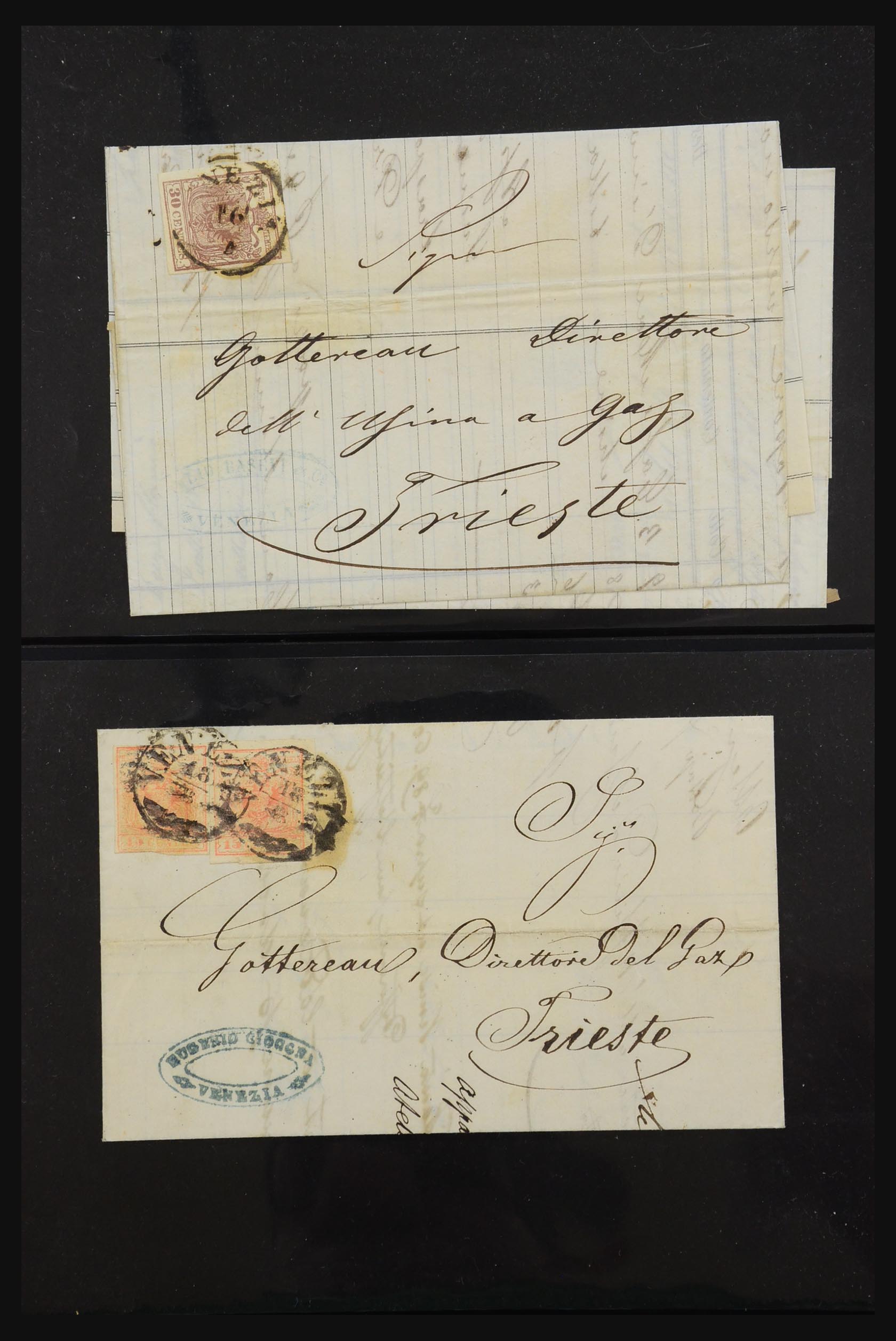 31262 002 - 31262 Austria and Germany covers 1850-1874.