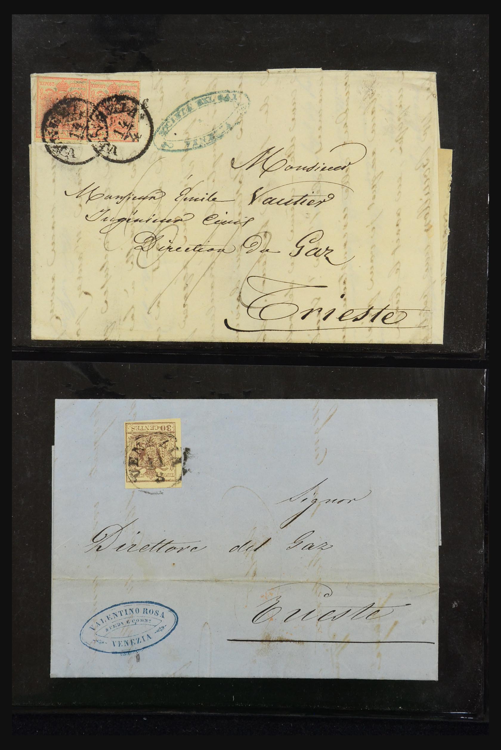 31262 004 - 31262 Oostenrijk en Duitsland brieven 1850-1874.