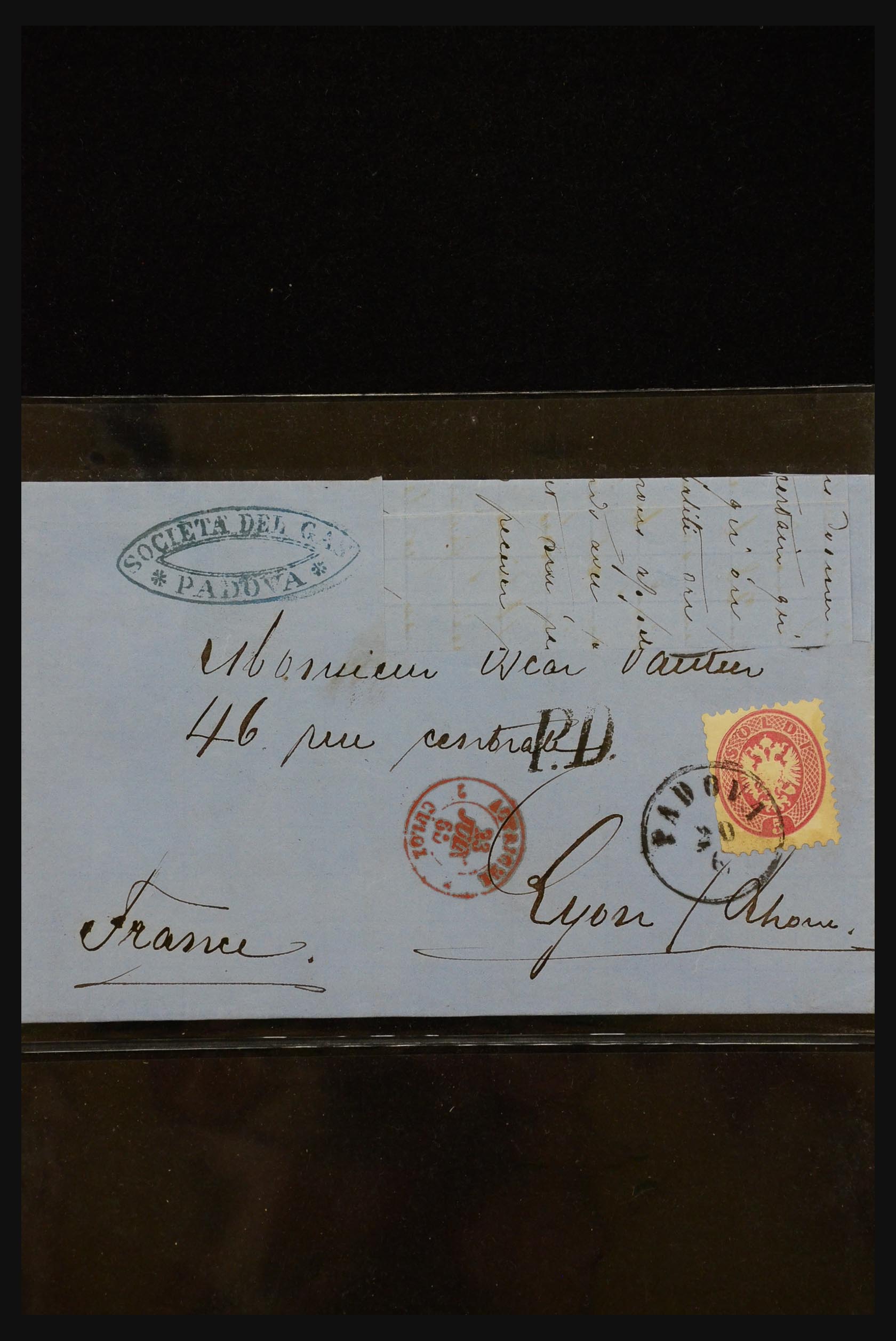 31262 023 - 31262 Oostenrijk en Duitsland brieven 1850-1874.