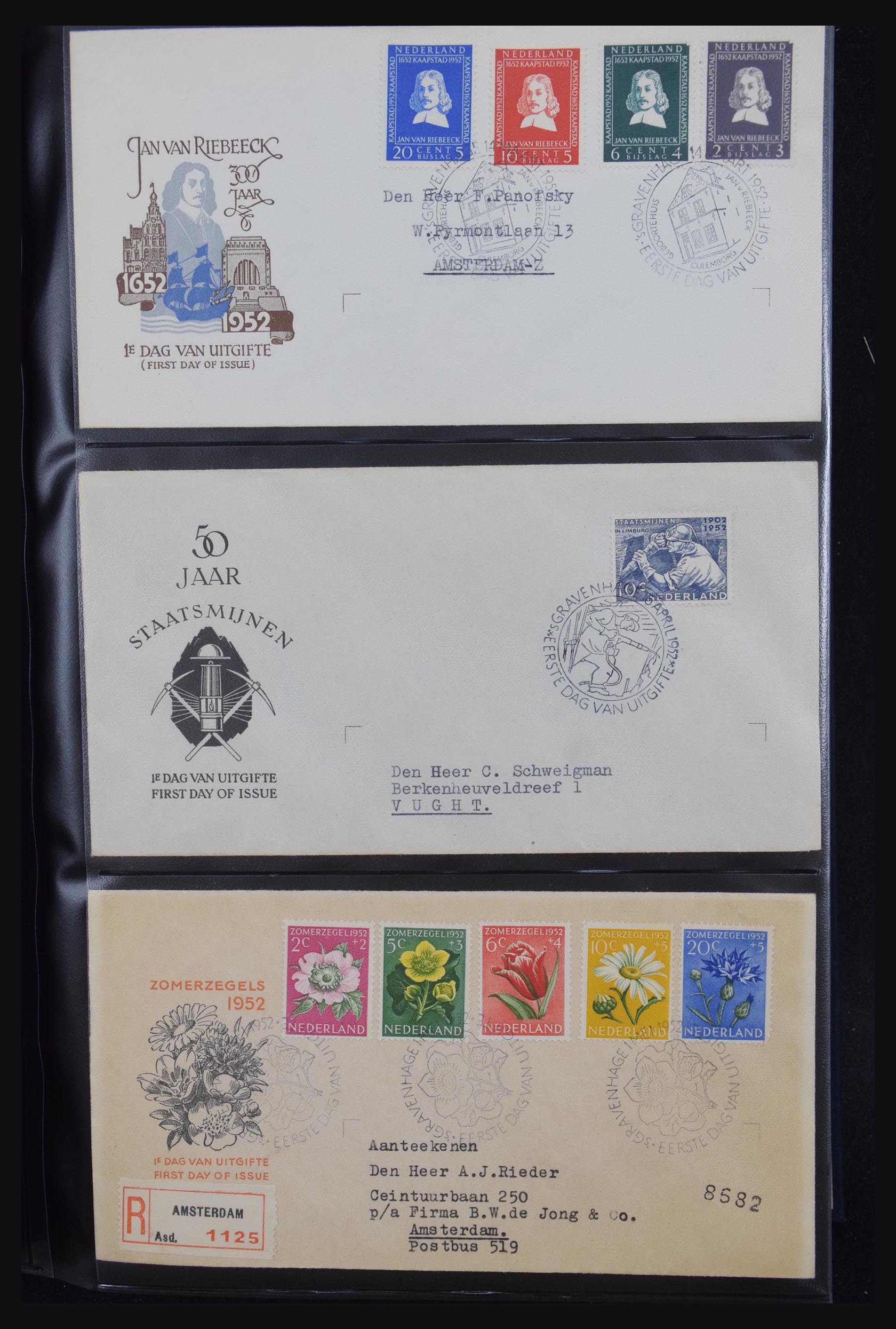 31301 003 - 31301 Nederland FDC's 1950-2006.