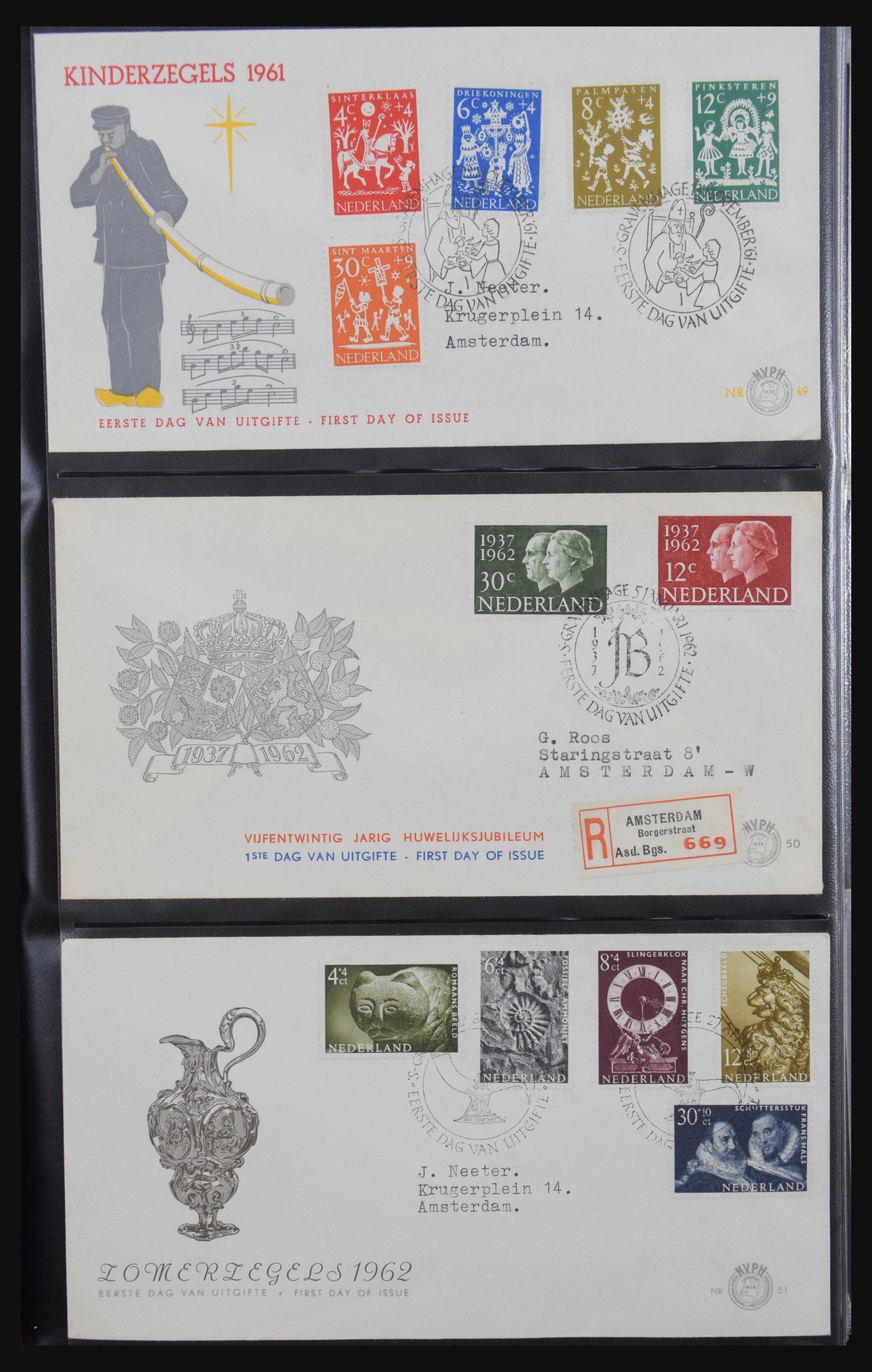 31301 017 - 31301 Netherlands FDC's 1950-2006.