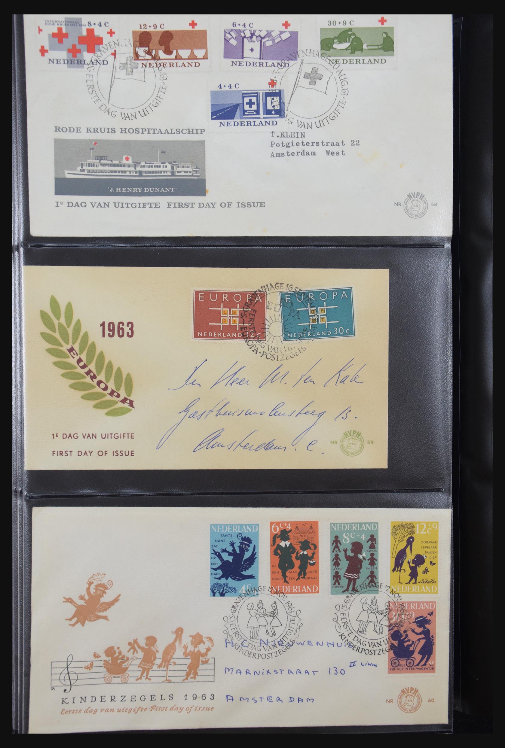31301 020 - 31301 Netherlands FDC's 1950-2006.