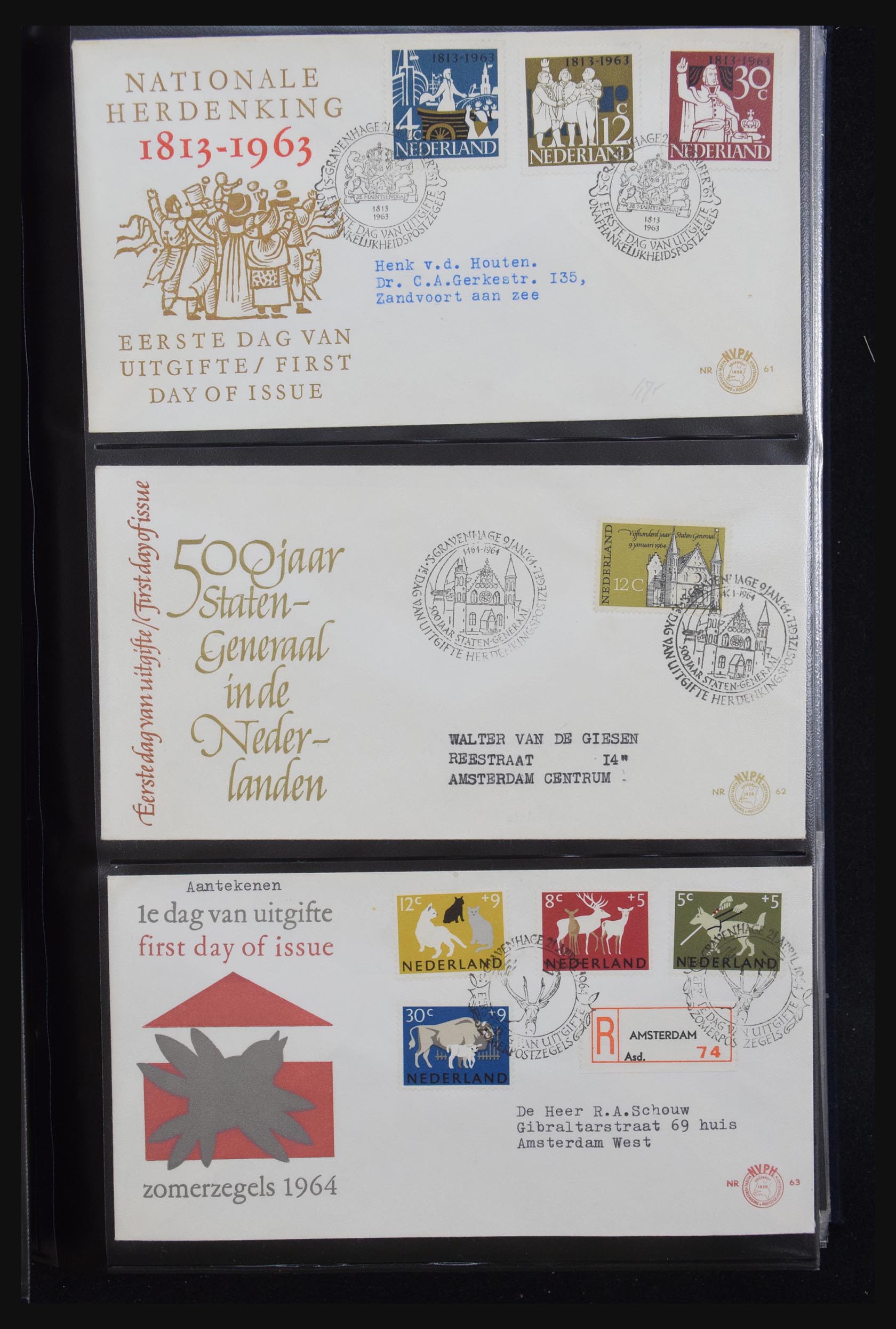 31301 021 - 31301 Nederland FDC's 1950-2006.