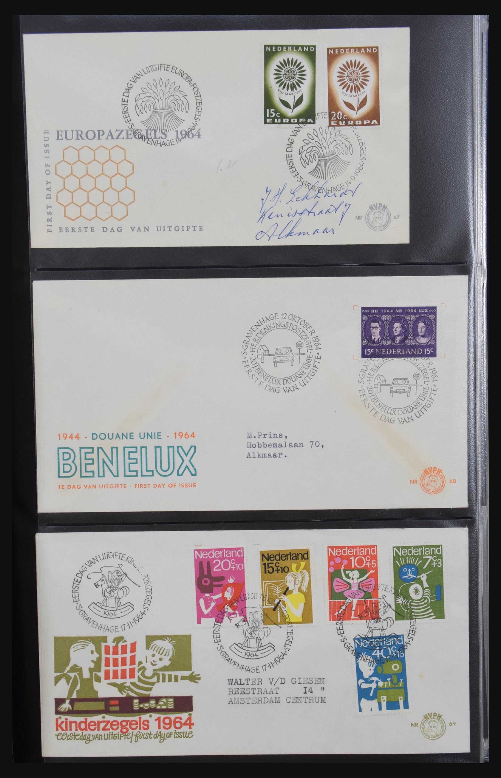 31301 023 - 31301 Nederland FDC's 1950-2006.