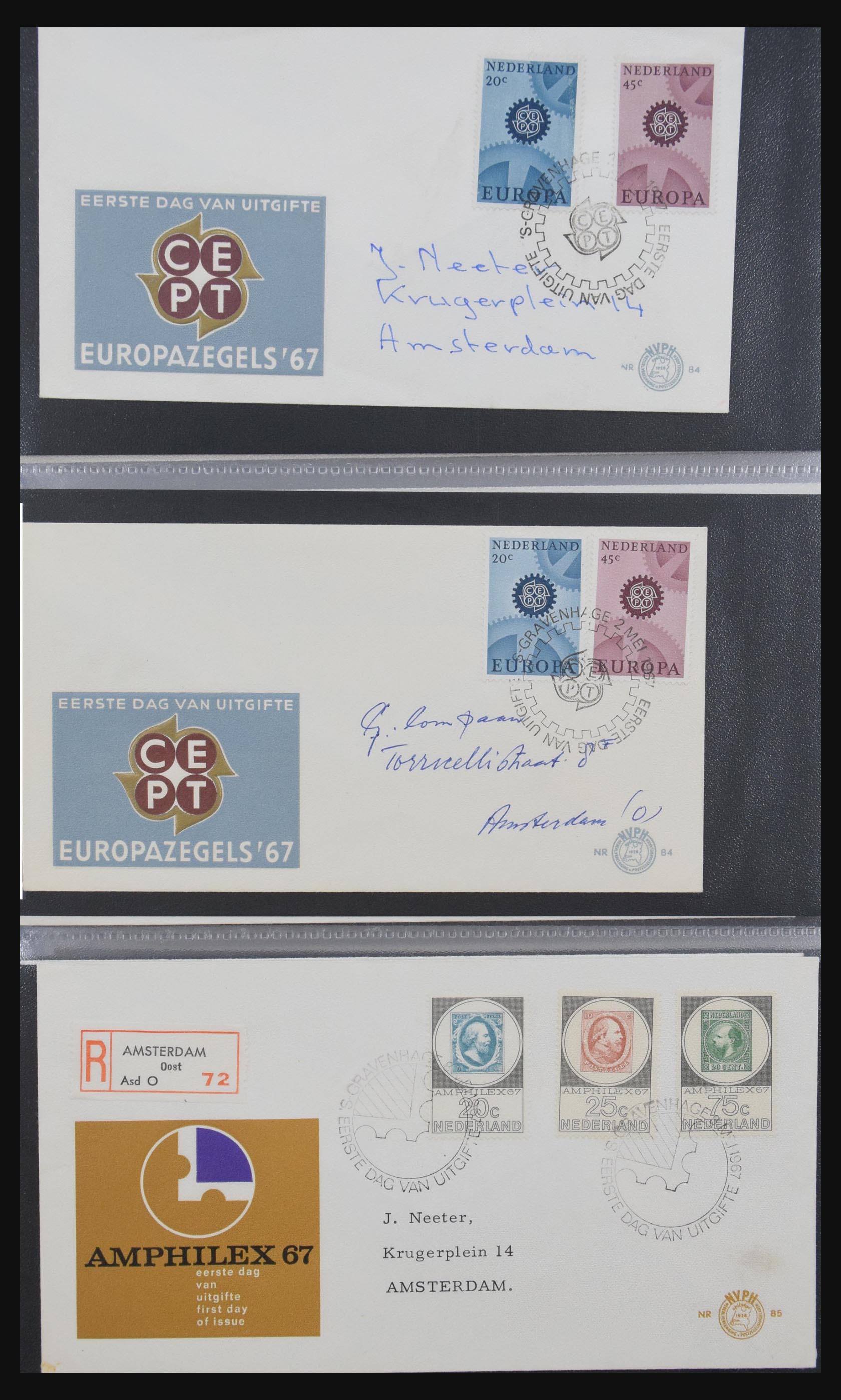 31301 029 - 31301 Nederland FDC's 1950-2006.