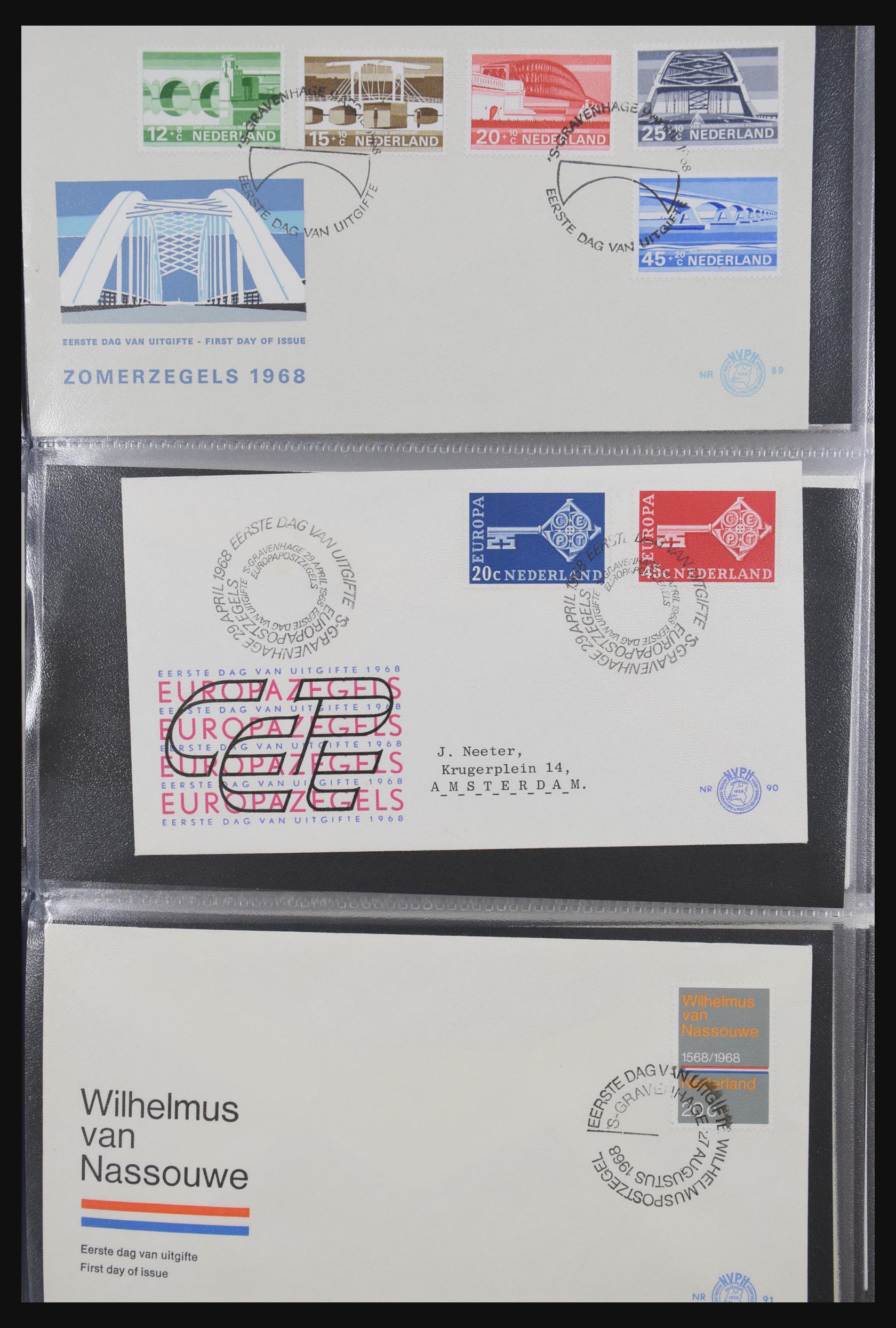 31301 031 - 31301 Nederland FDC's 1950-2006.