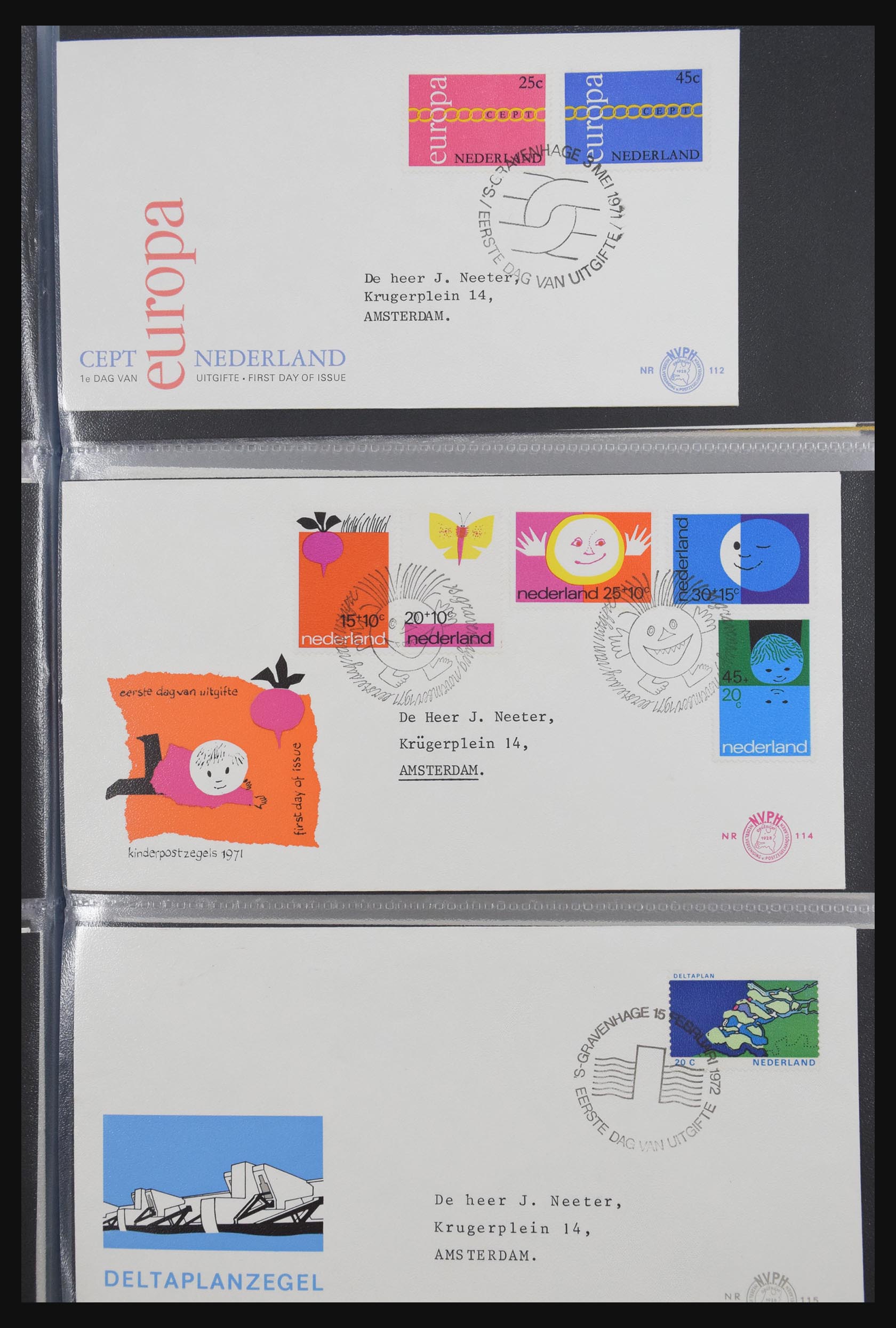 31301 039 - 31301 Nederland FDC's 1950-2006.