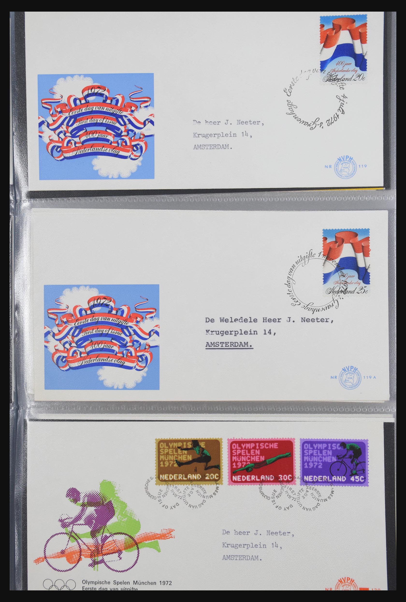 31301 041 - 31301 Nederland FDC's 1950-2006.