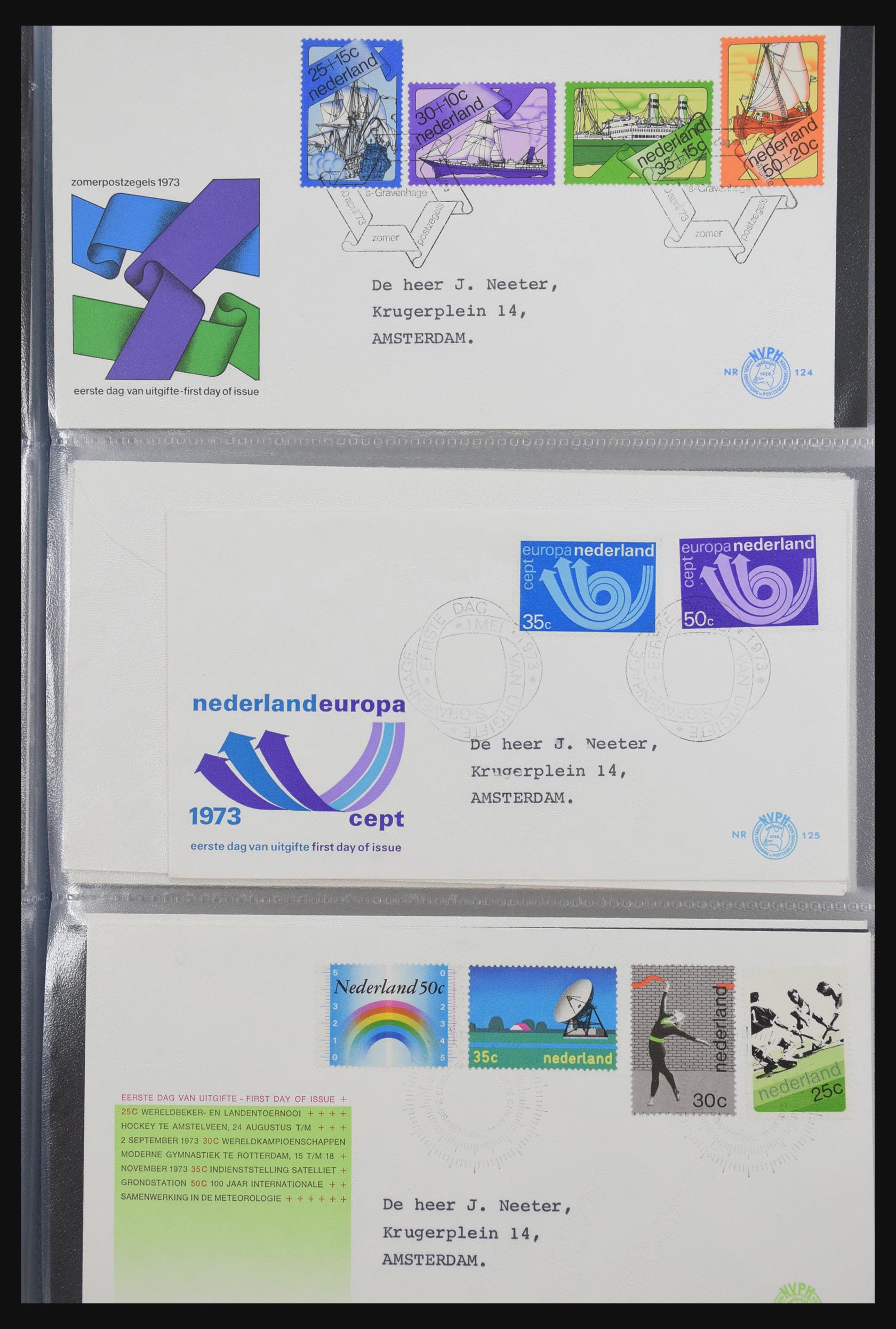 31301 043 - 31301 Nederland FDC's 1950-2006.