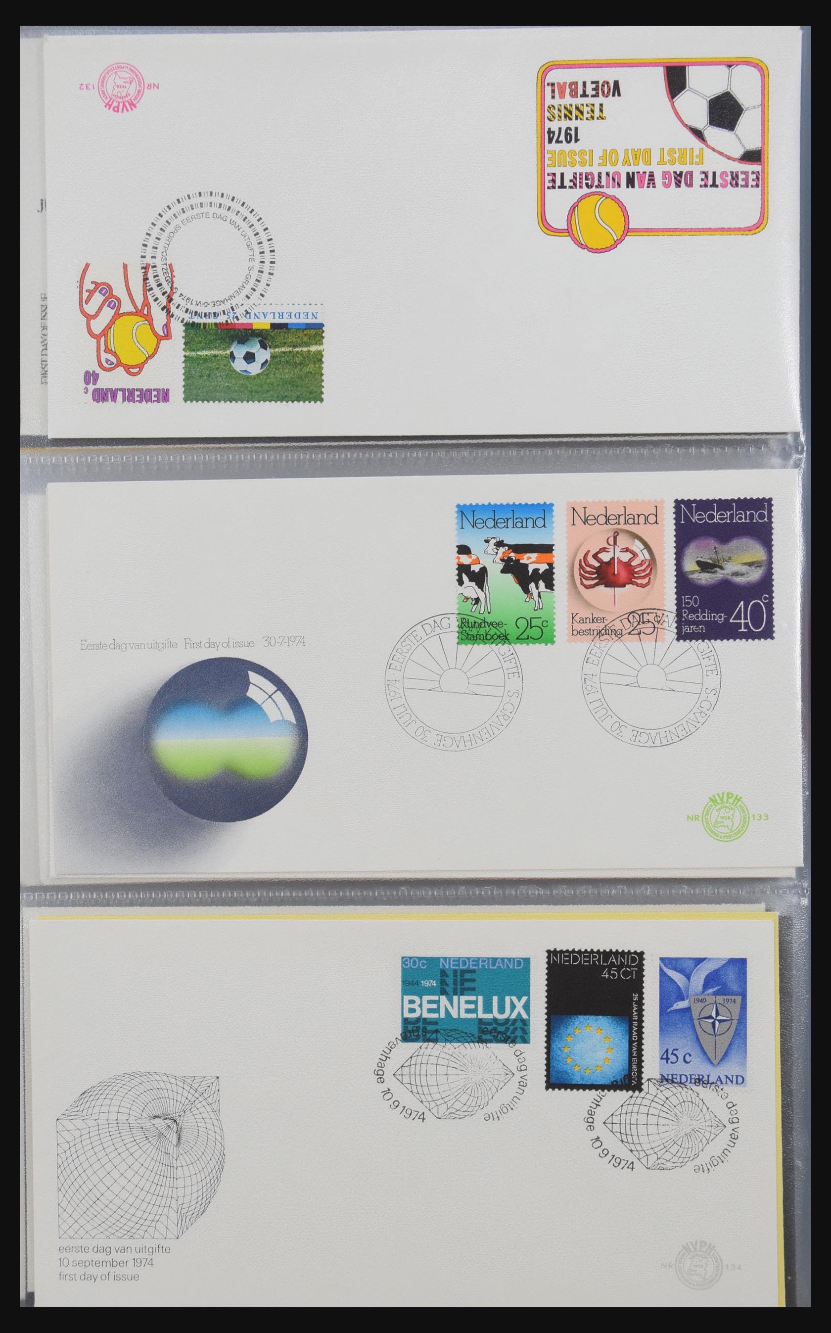 31301 046 - 31301 Nederland FDC's 1950-2006.